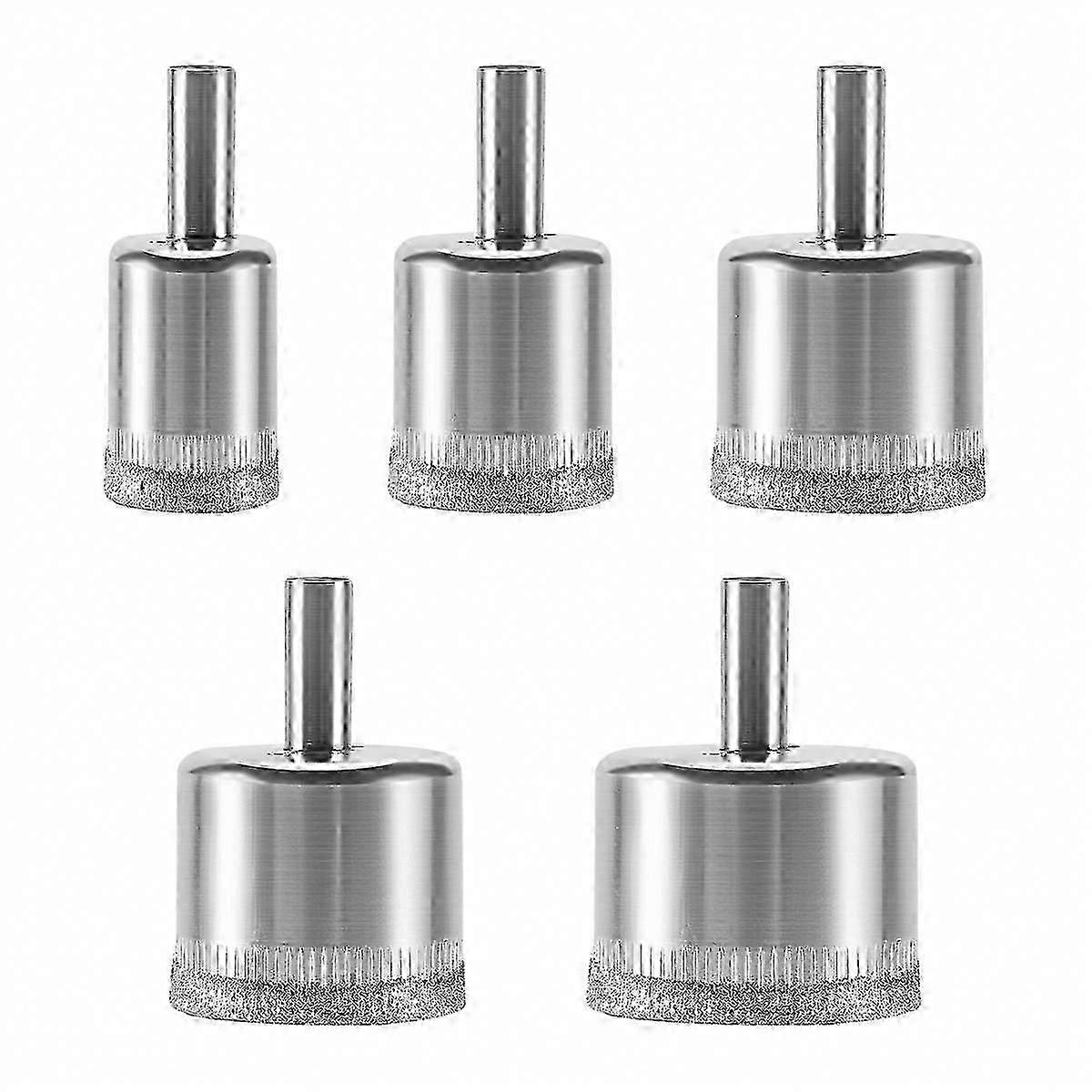 5pcs Diamond Tile Hole Saw Drill Bit Set for Cutting