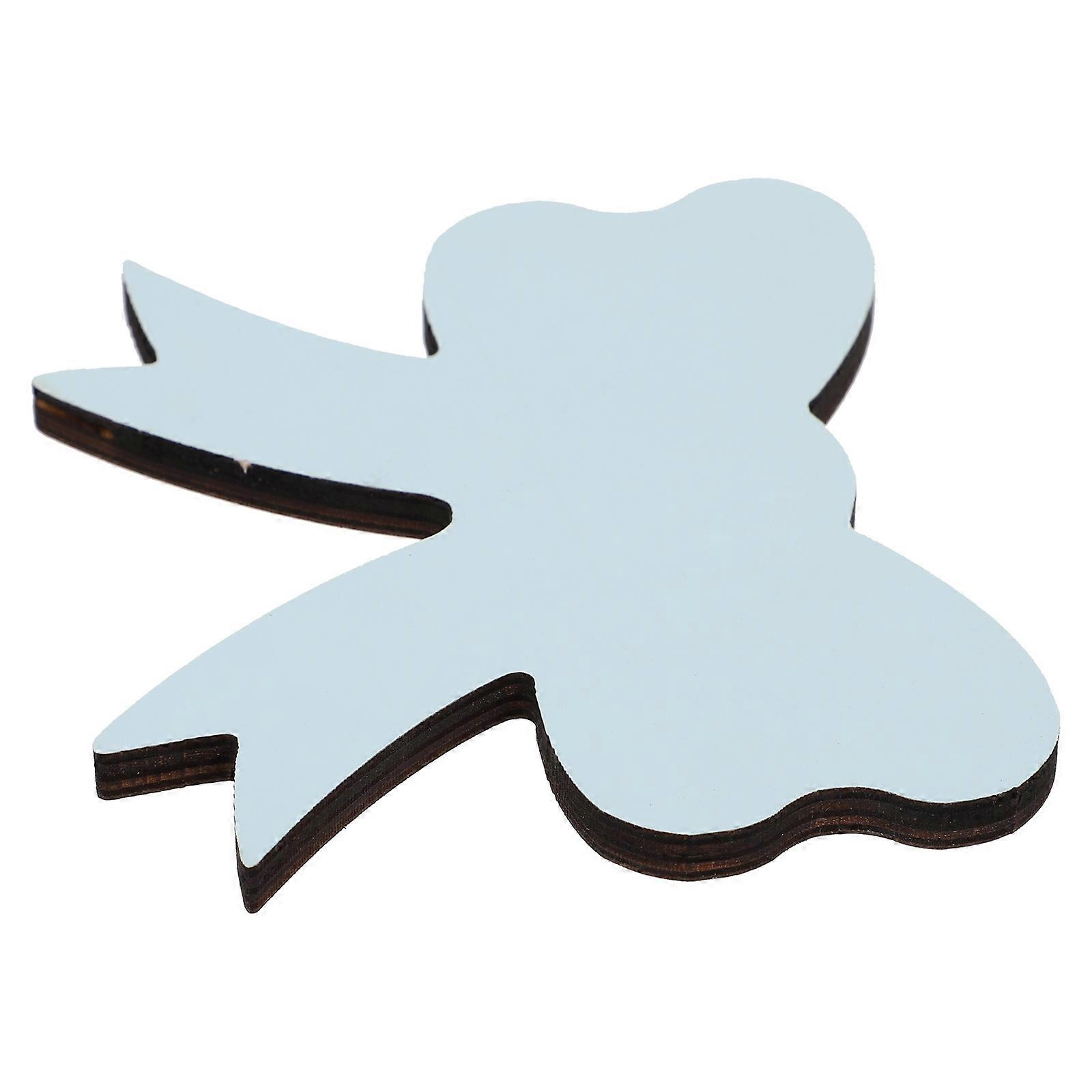 Bow Key Hook Water-Based Paint Towel Hanger for Desk Decorative Wall Hook Blue 9x10cm 1Pcs
