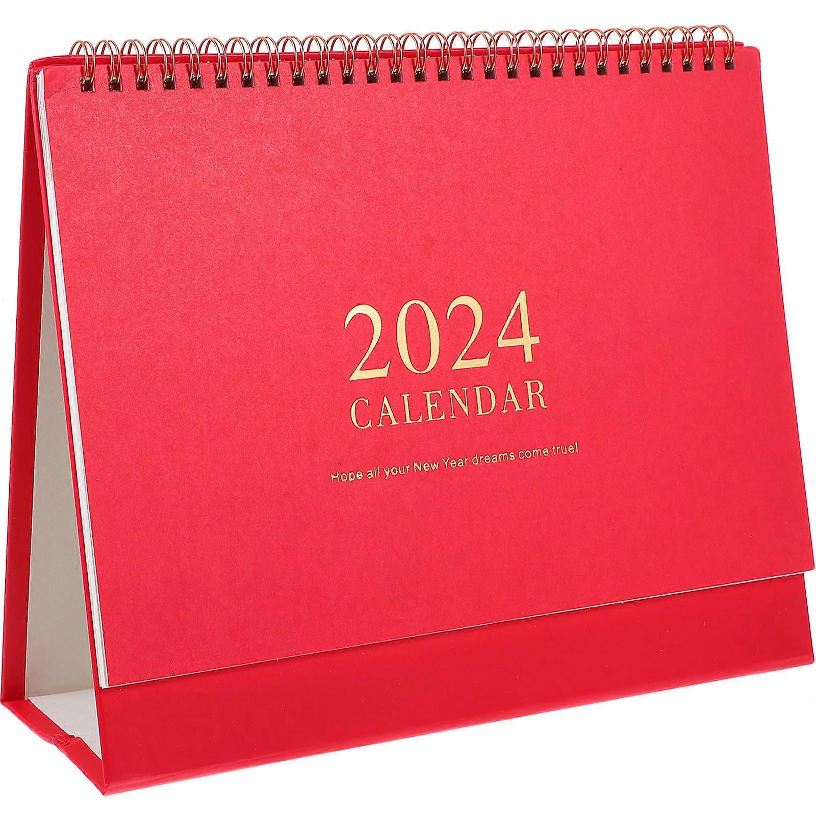 Office Calendar Desk for Adults Monthly Calendar Double-sided Design Time Management 1Pack