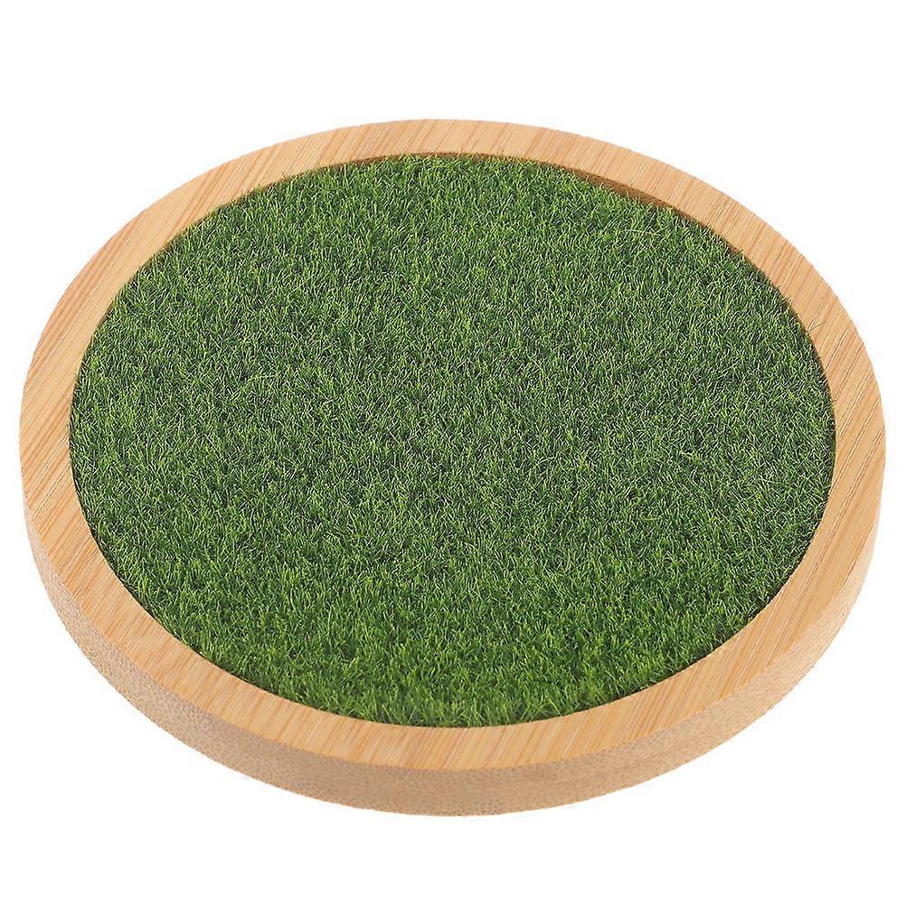 Action Base Round Display Stand Simple Design Statuettes Support 15.00X15.00X0.90CM 1Pcs
