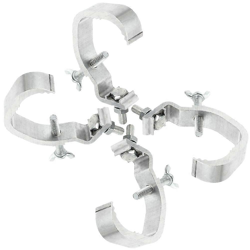 4pcs Heavy Duty Truss Light Hooks with Skid Design for Secure LED Moving Head Light Installation – Ideal for Stage and Party Use