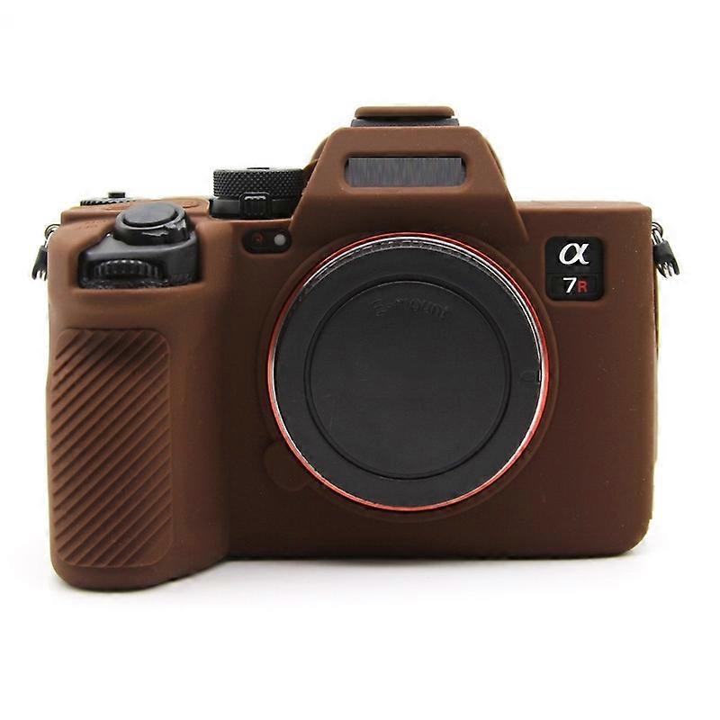 For Sony A7RV Protective Silicone Case Coffee