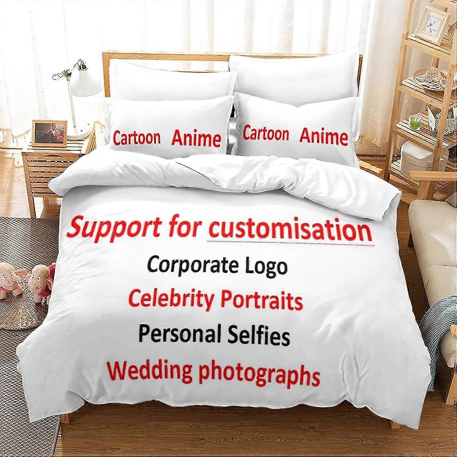 Customization-Friendly Duvet Cover Set for Kids with Tree Branches Design