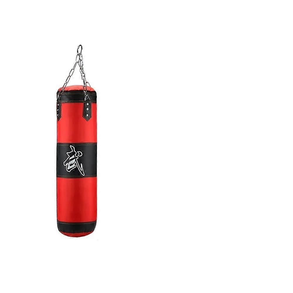 Boxing training Gym exercise Punching bag Red Set B 120cm One size fits all