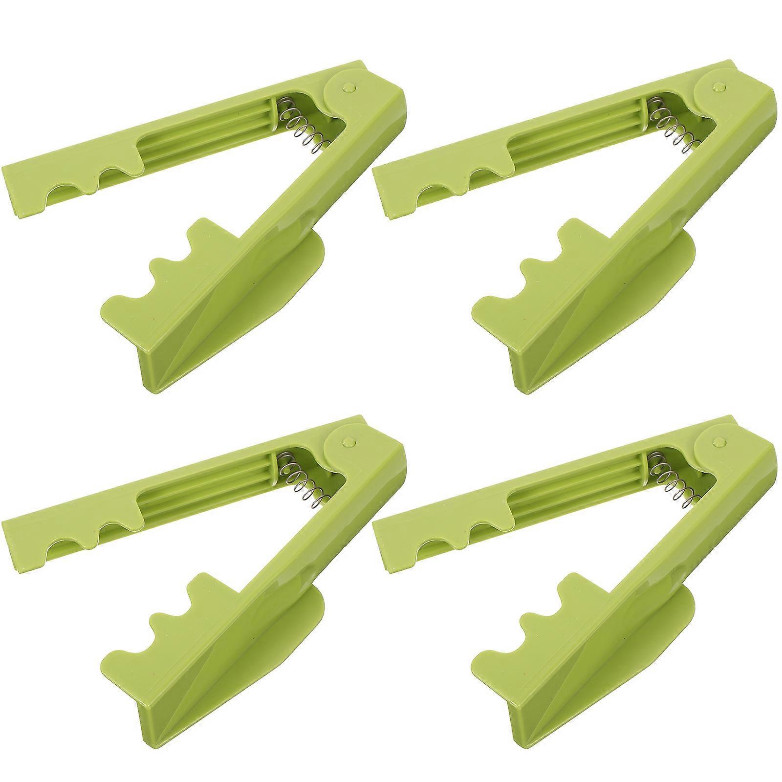 Thorn Tools Rose Stripper For Florists Thorn Removing Clamp Shape 4Pcs