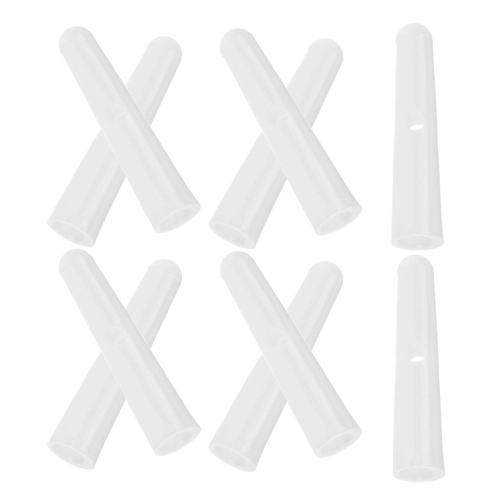 10pcs Replacement Umbrella Bone Covers & Tail Beads for Folding Rain Umbrellas – Easy to Install Repair Accessories for All Umbrellas