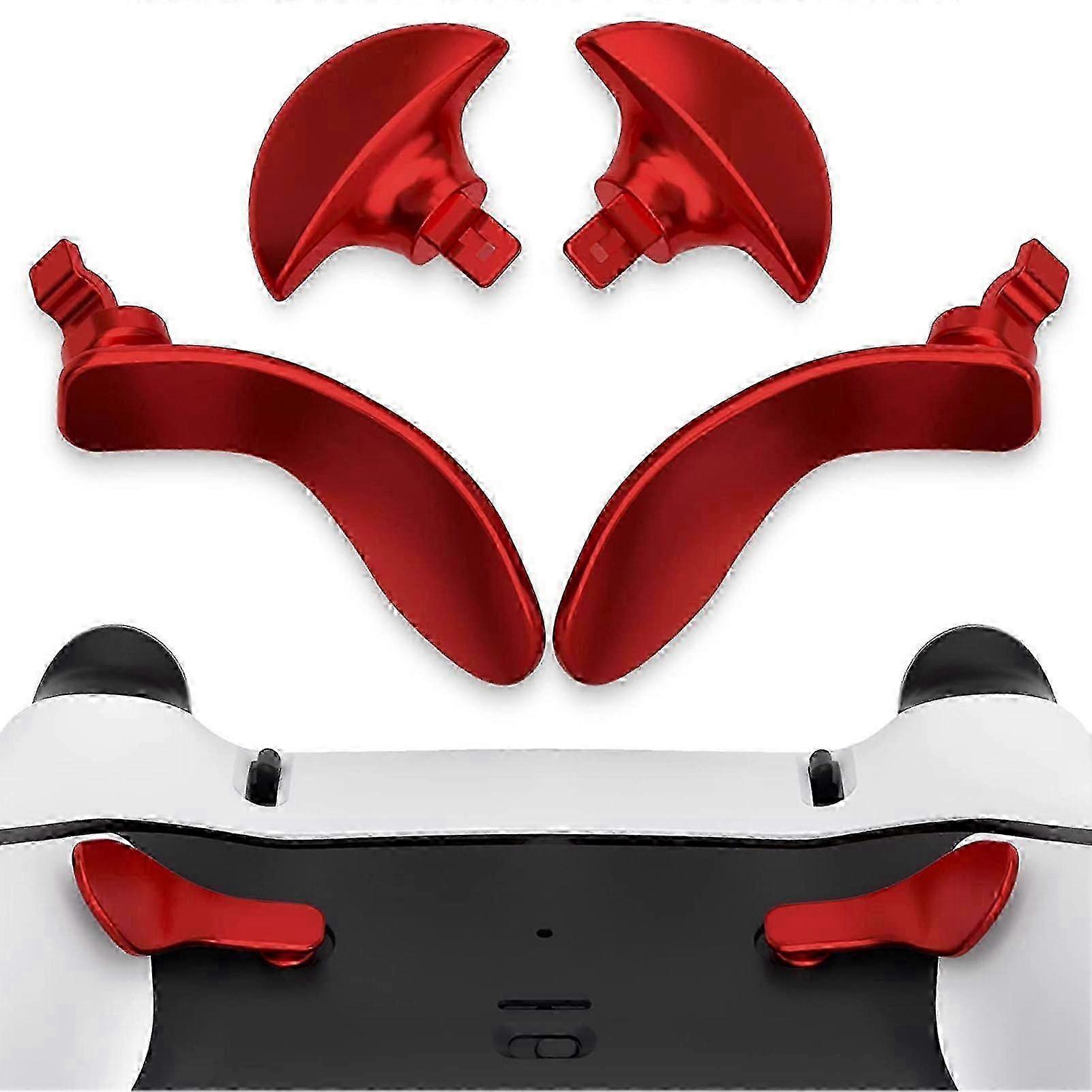 4pcs Professional Replacement Metal Back Buttons for Game Controllers