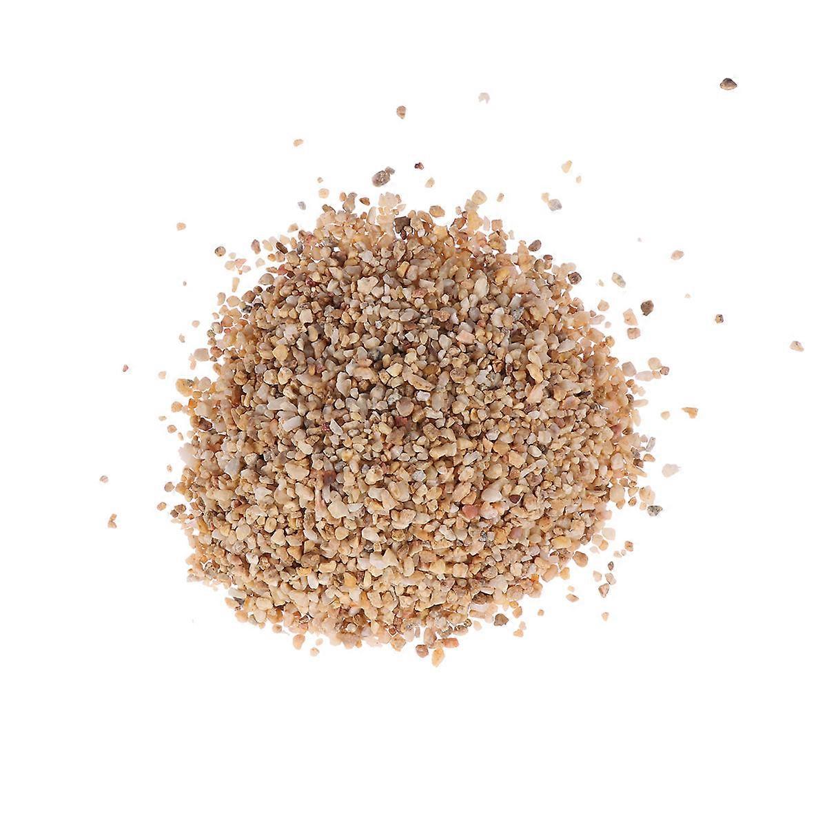 Aquarium Sand For Freshwater Tank Turtle Ecological Tank Bottom Stones Sand Fish Tank Ornamental Stone Safe For Fish Or Turtle 2-3mm Granules 1Pack