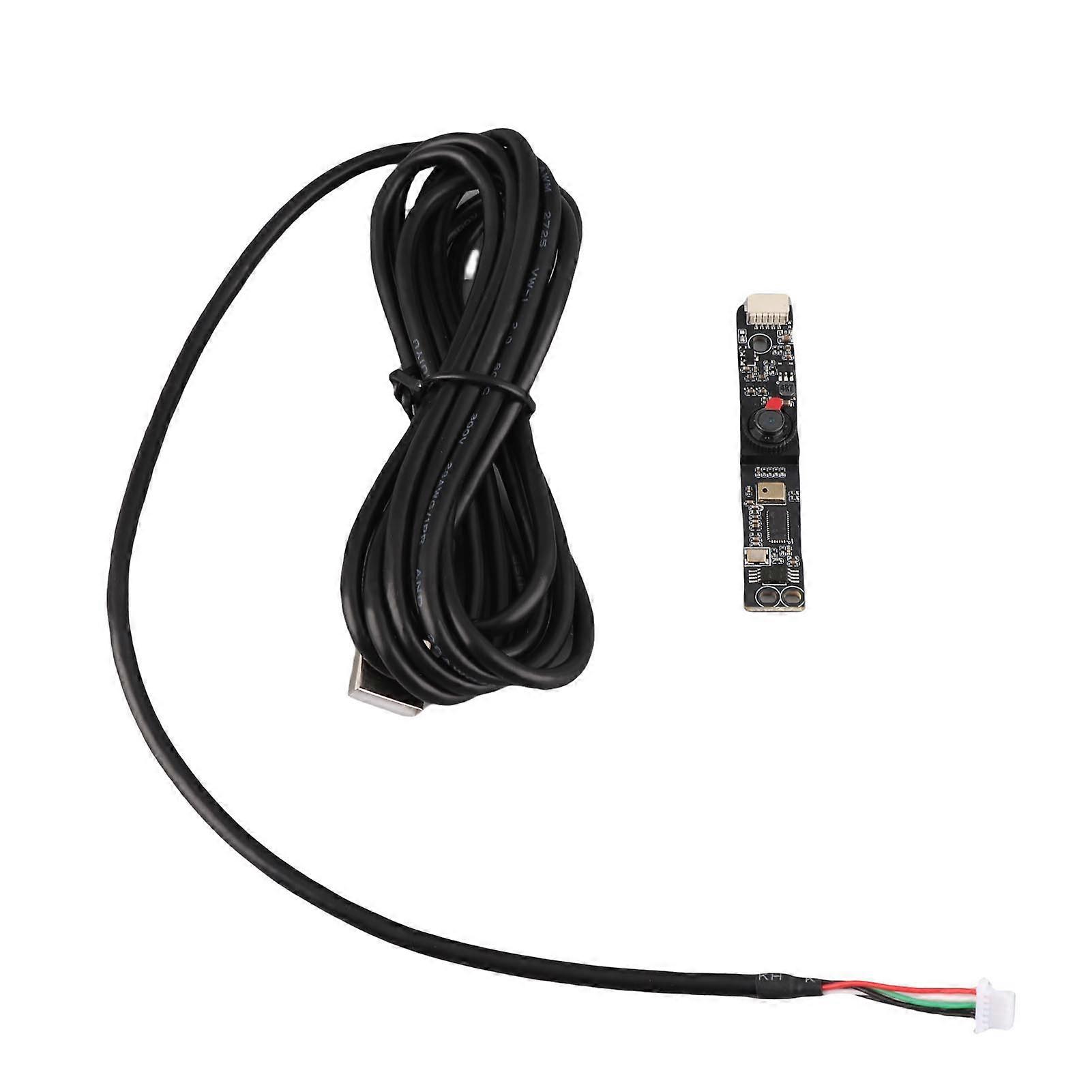 Ultra-Thin 2MP 1080P 60fps USB Camera Module with Microphone - Plug & Play, Compact Design
