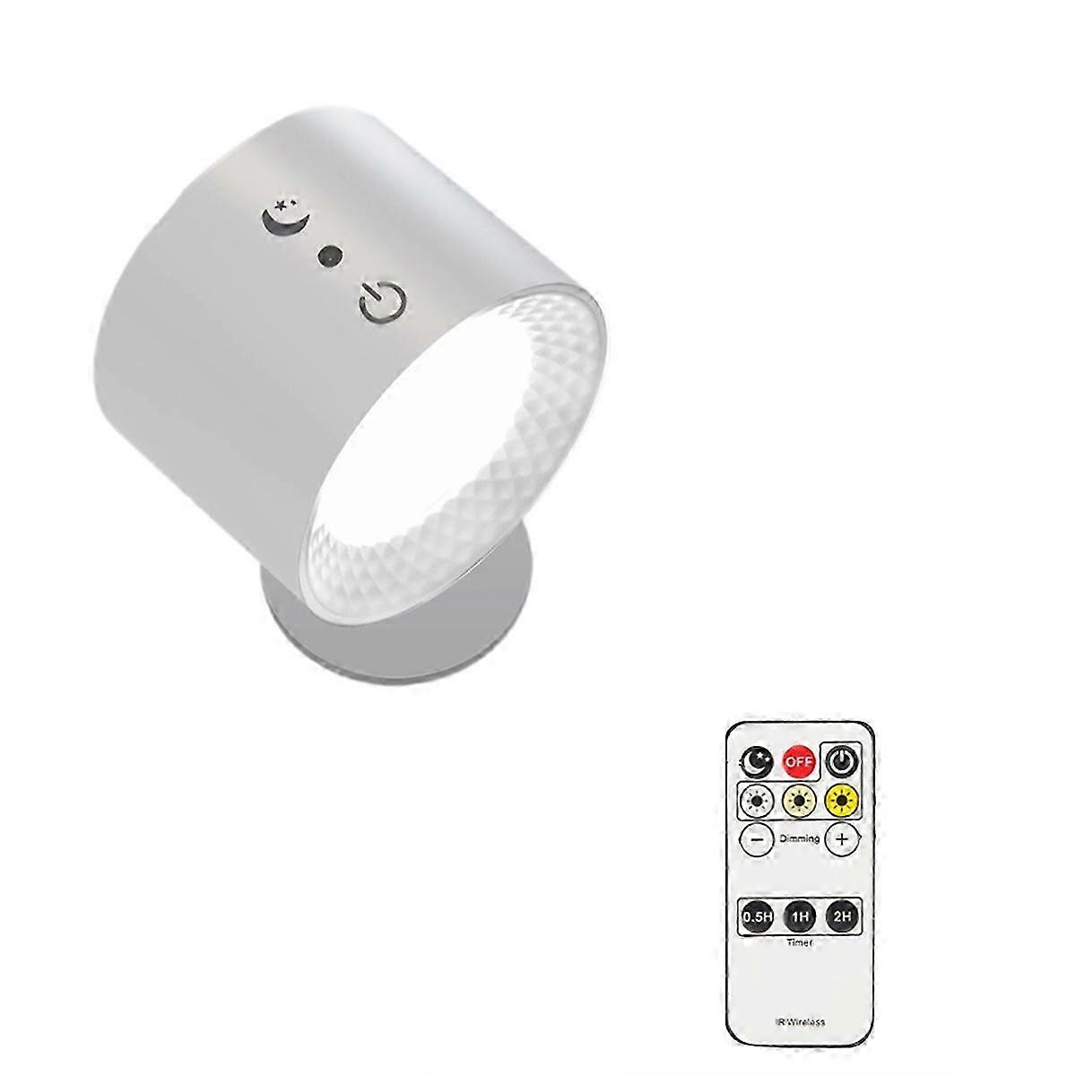 Usb rechargeable led lights with remote magnetic installation c p