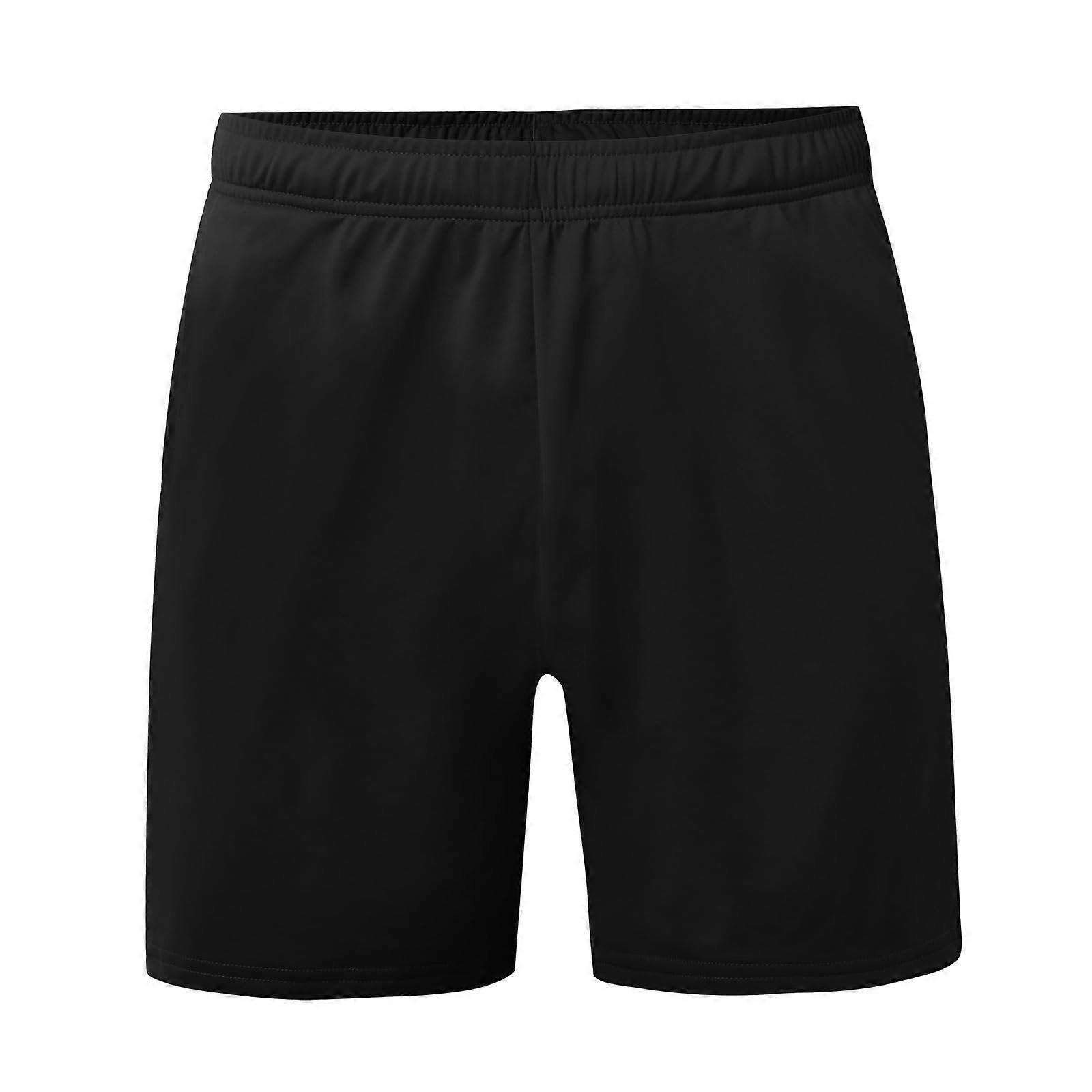 Shorts Cargo Men's Summer Quick-Drying Basketball Training Fitness Sports Shorts Jogging Black Size L