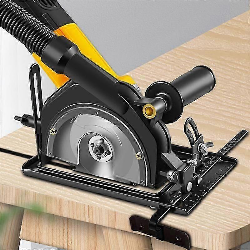 45Adjustable Cutting Depth Positioning Bracket Angle Grinder Retrofit Cutting Machine Slotting Bas