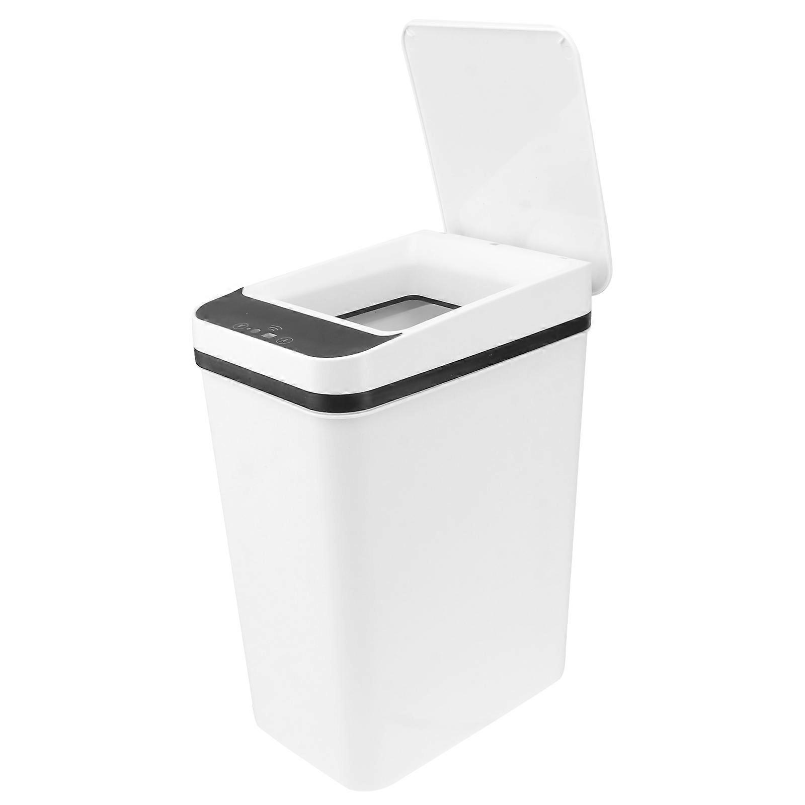 1PC Automatic Smart Induction Trash Can Design for Toilets No Battery