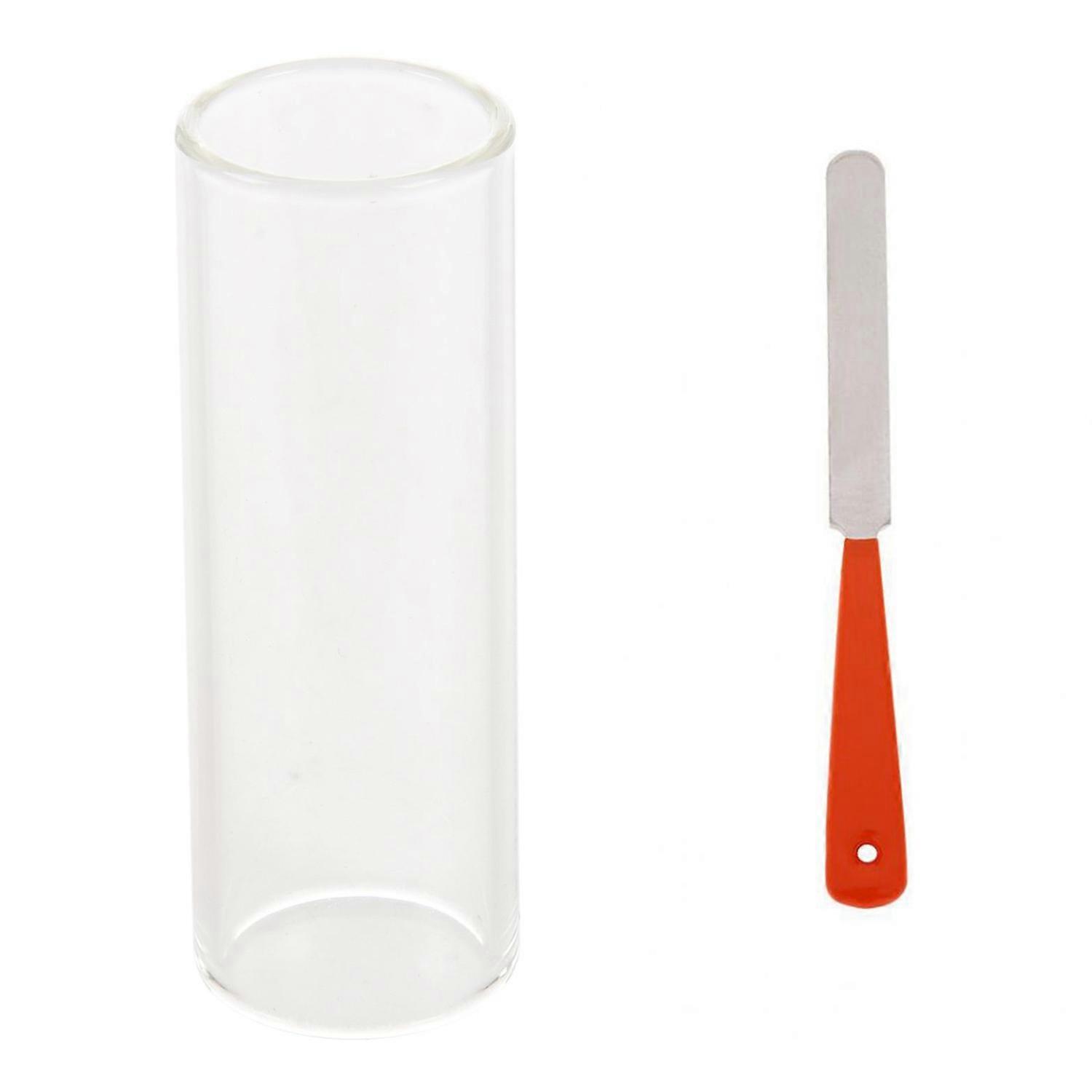 1 set Guitar Fret Crowning File Leveling Tool DIY Repair Part Set & 1 pcs Guitar Glass Slippery Stic