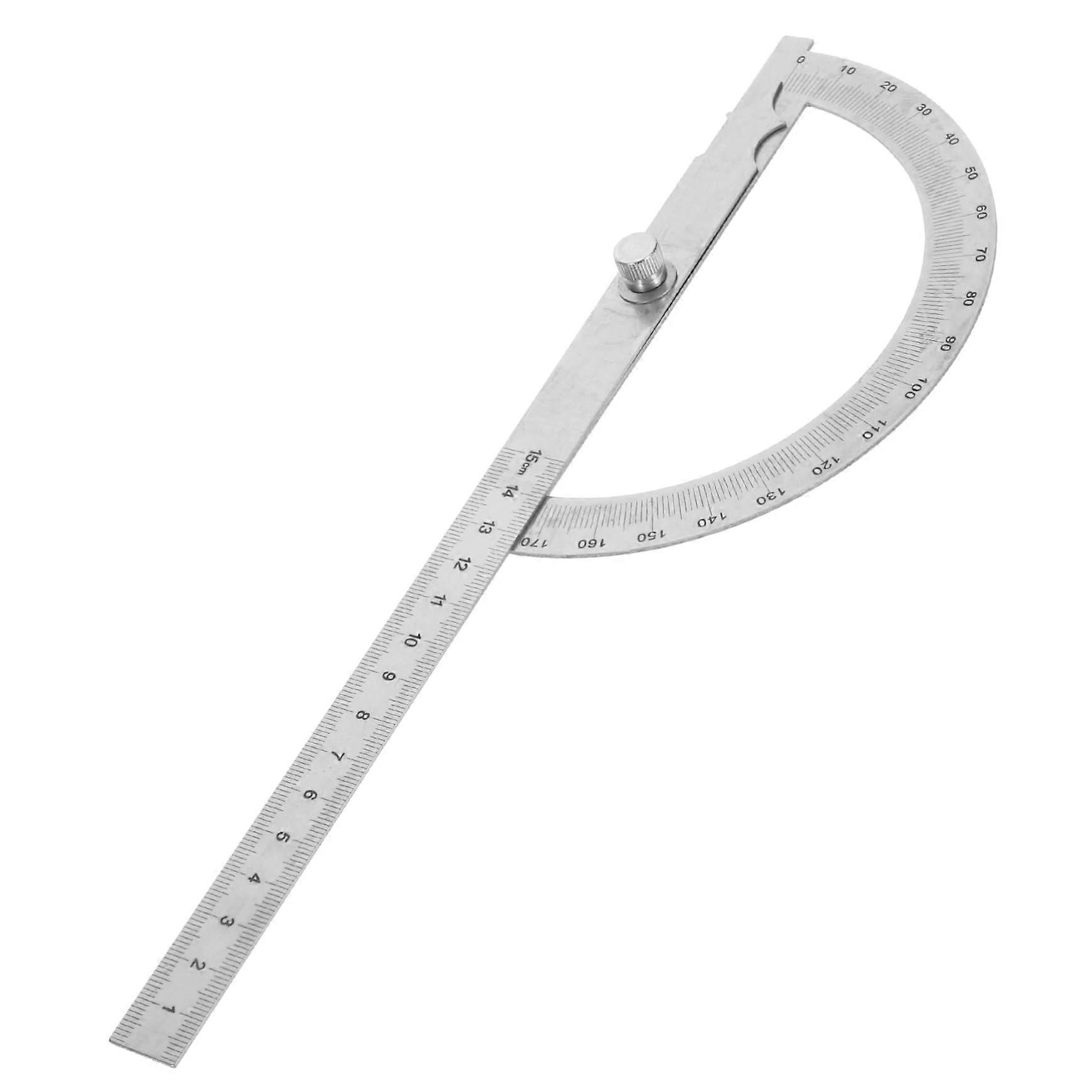 Precision angle finder protractor for woodworking and construction projects, easy to handle, durable and reliable.