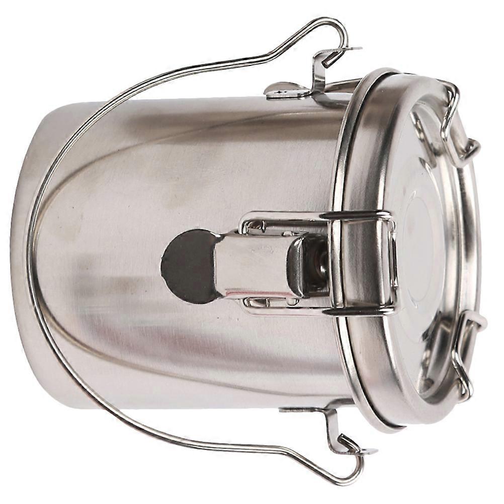 Washing Bucket Portable Artist Brush Washer S Size Silver For Painting 1Set