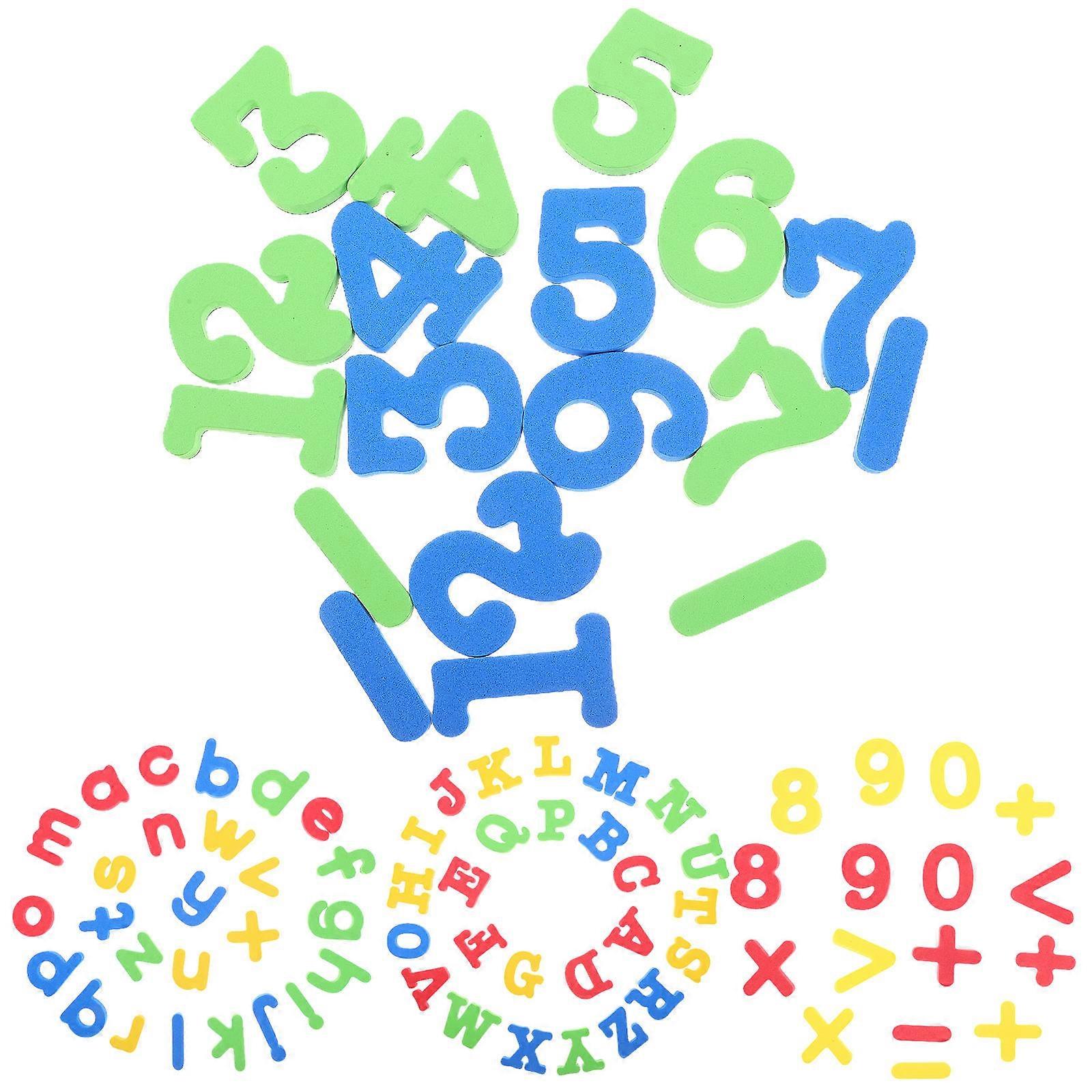 Magnetic Numbers & Letters Set   Educational Fridge Magnets for Home and Classroom Learning and Decor
