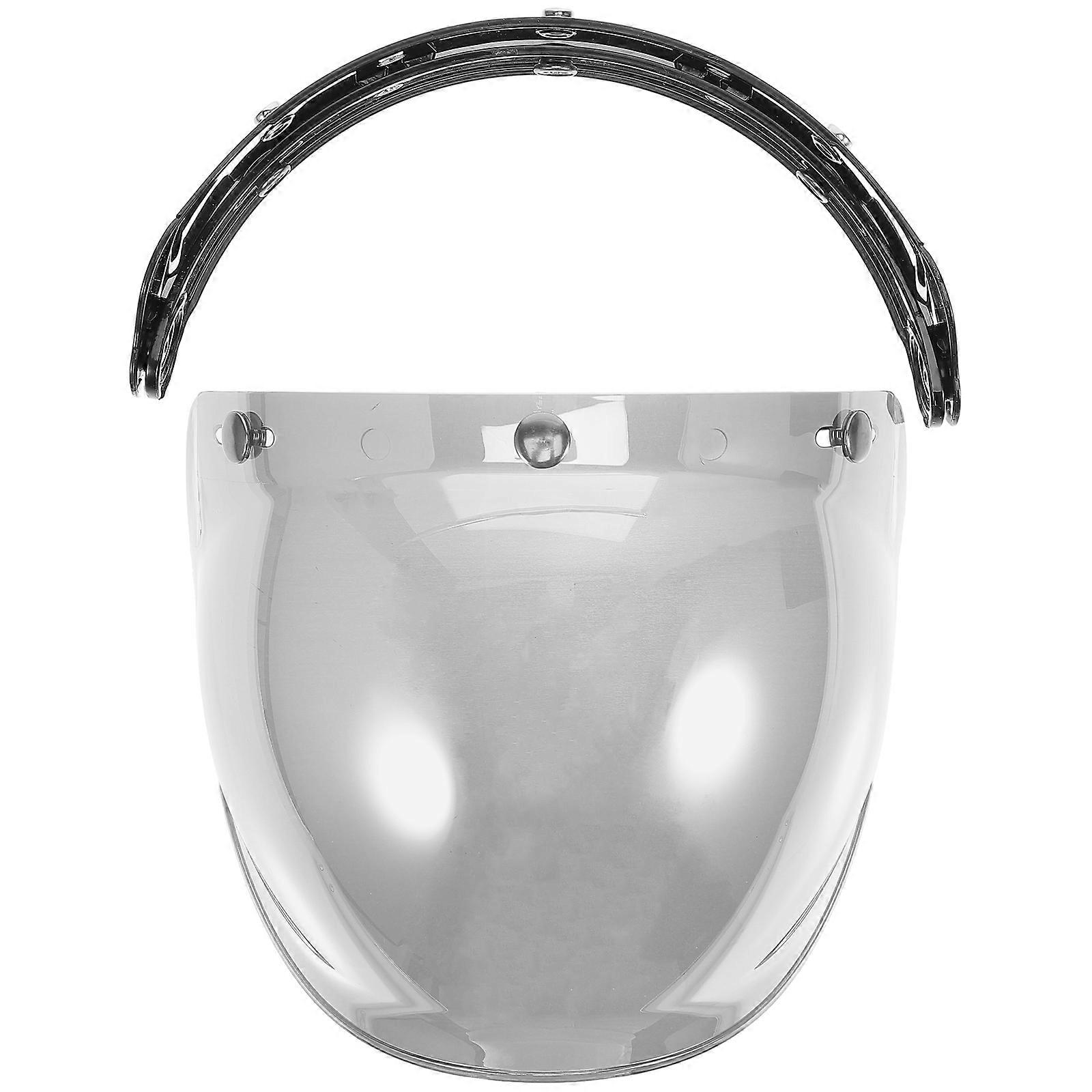 Motorcycle Visor Rain Protection Cover For DOT Use Assorted Color High Grade PC Material 1Pcs