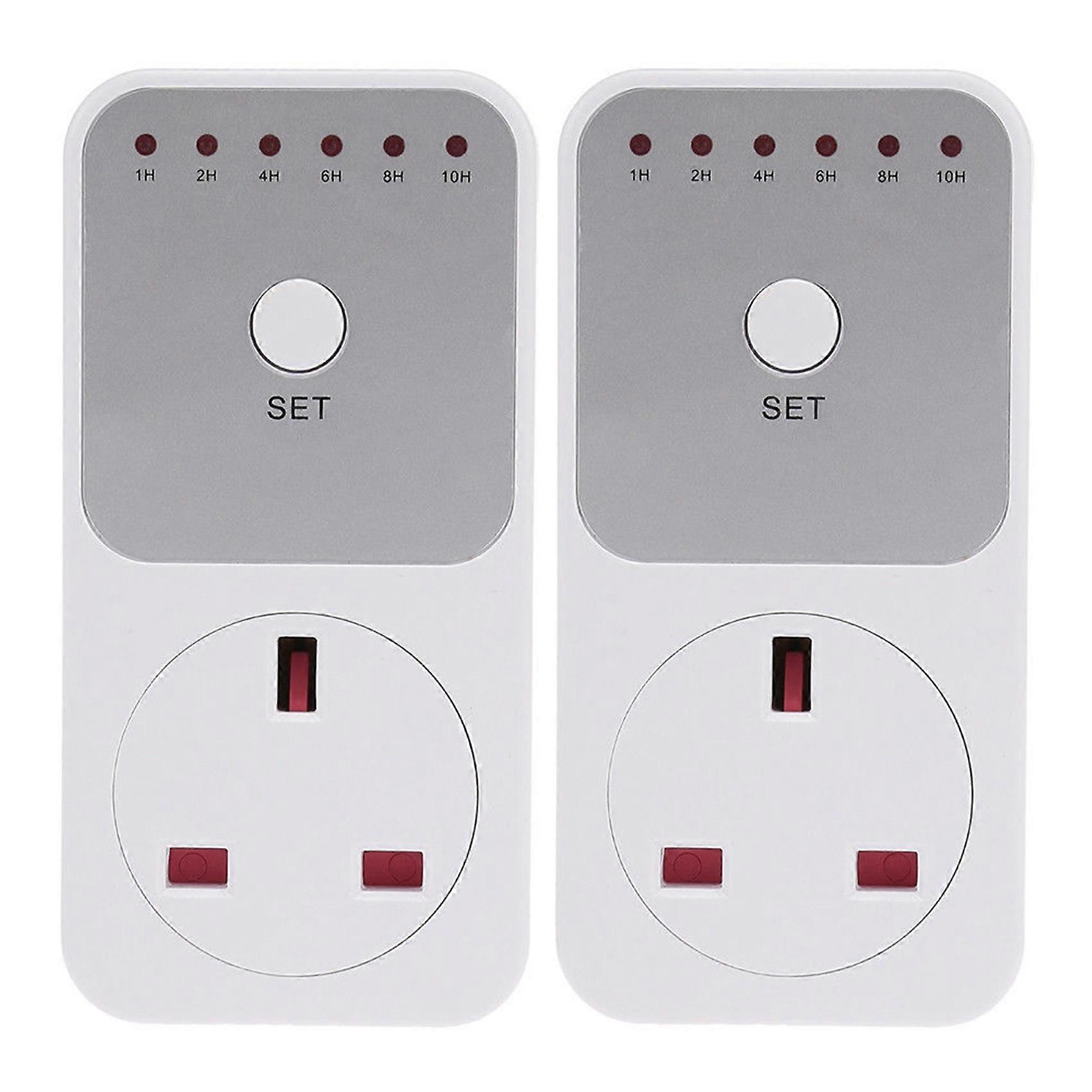 Smart Control Countdown Timer Switch Plug-In Socket Auto Shut Off Outlet