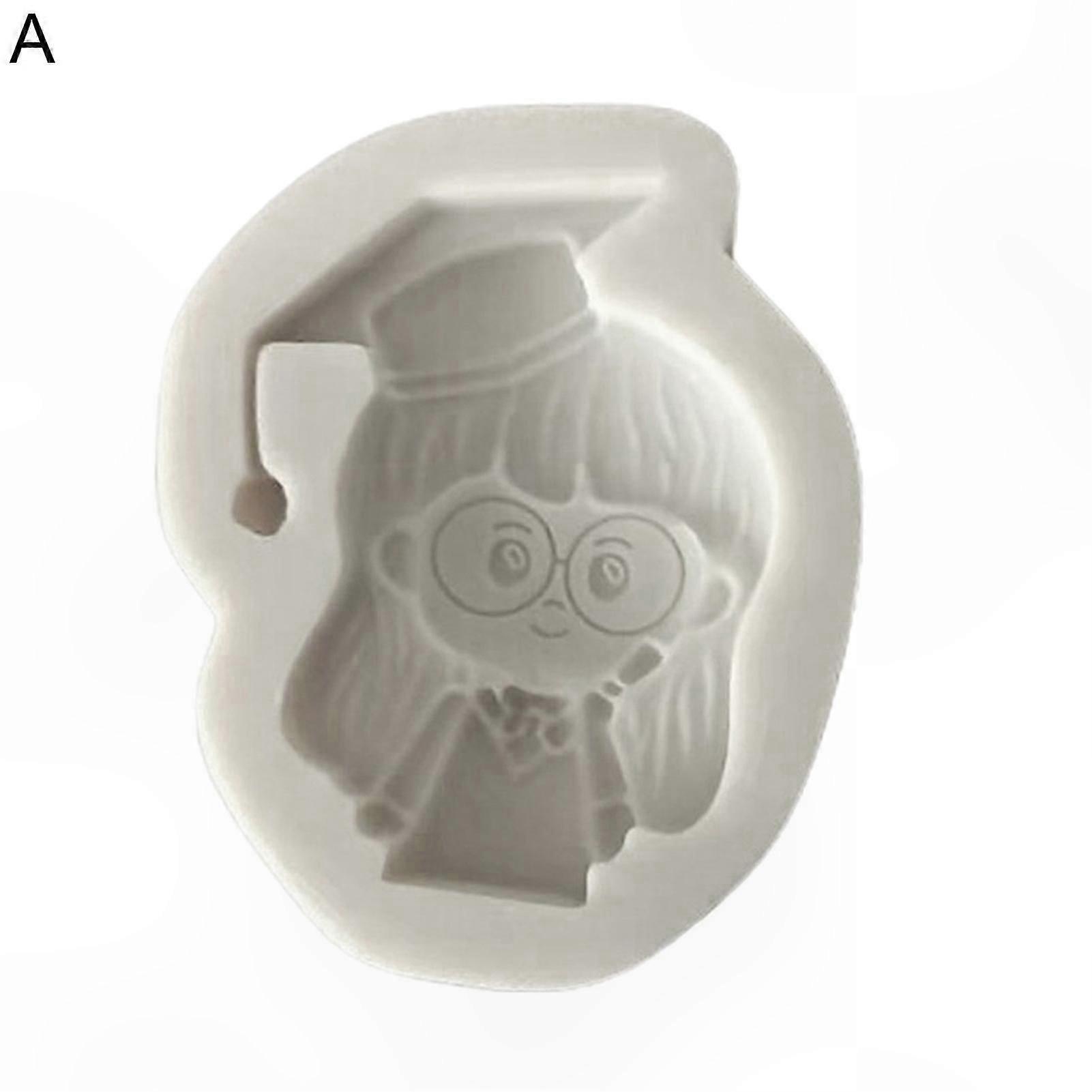 Silicone Candy Mold for Graduation Party Decor DIY Fondant Designs