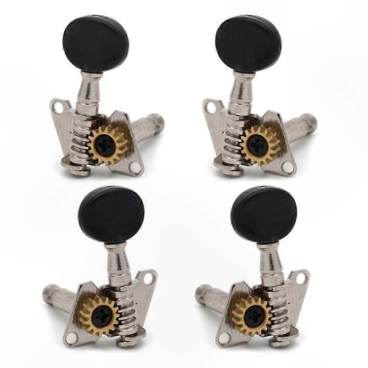4-Pack Ukulele Tuning Pegs with Machine Head Keys for Musical Instruments