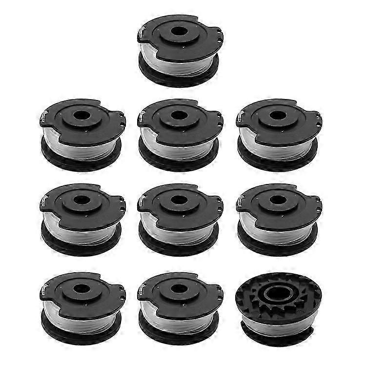 RS3030 LawnMaster CLGT1810S01 / CLGT2412 / CLGT2410芝刈り機アクセサリーに対応した10個の交換用スプール