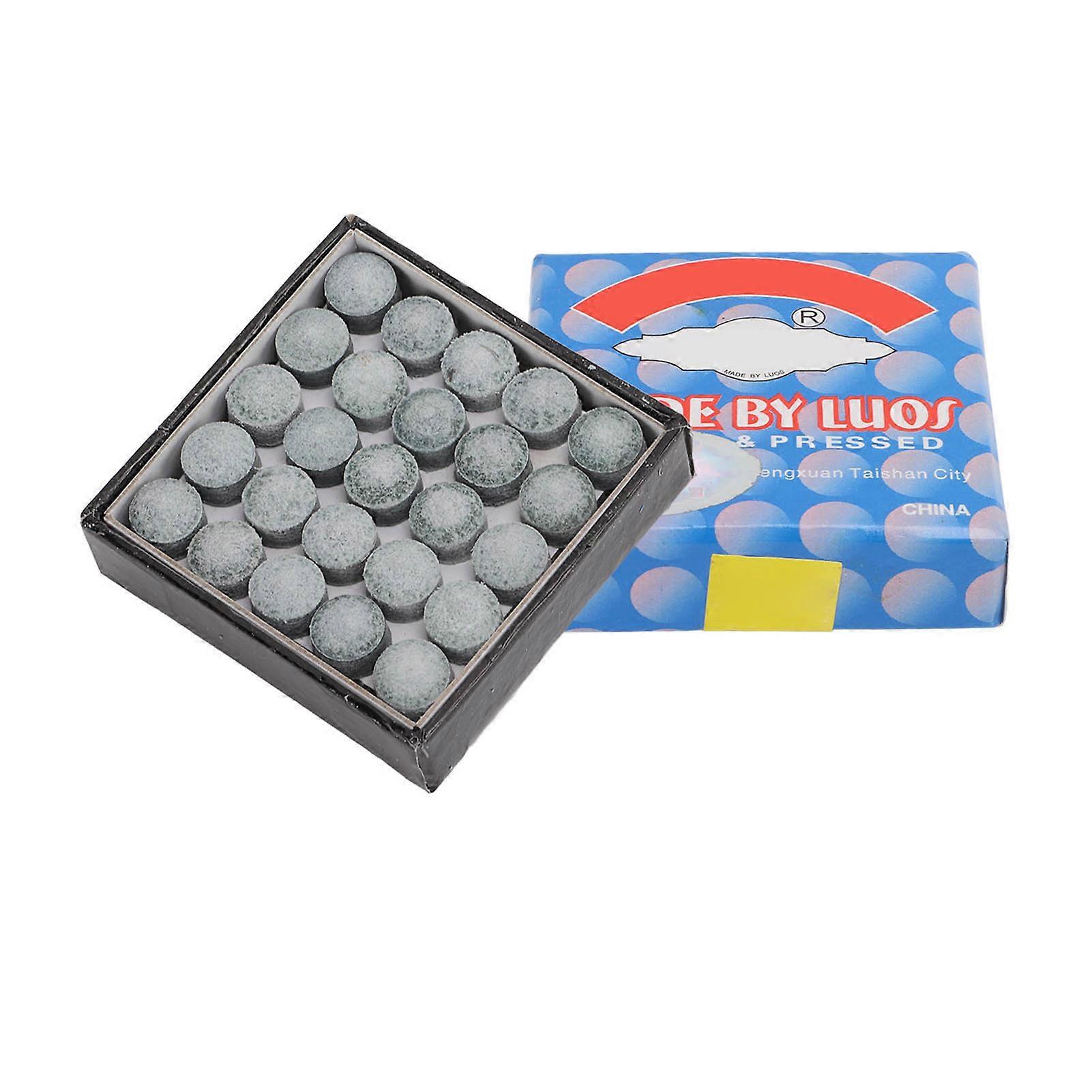 50Pcs Snooker Pool Cue Tips Grade A Leather Billiard Cue Stick Tip Replacement Tool for Daily Use Training10mm 