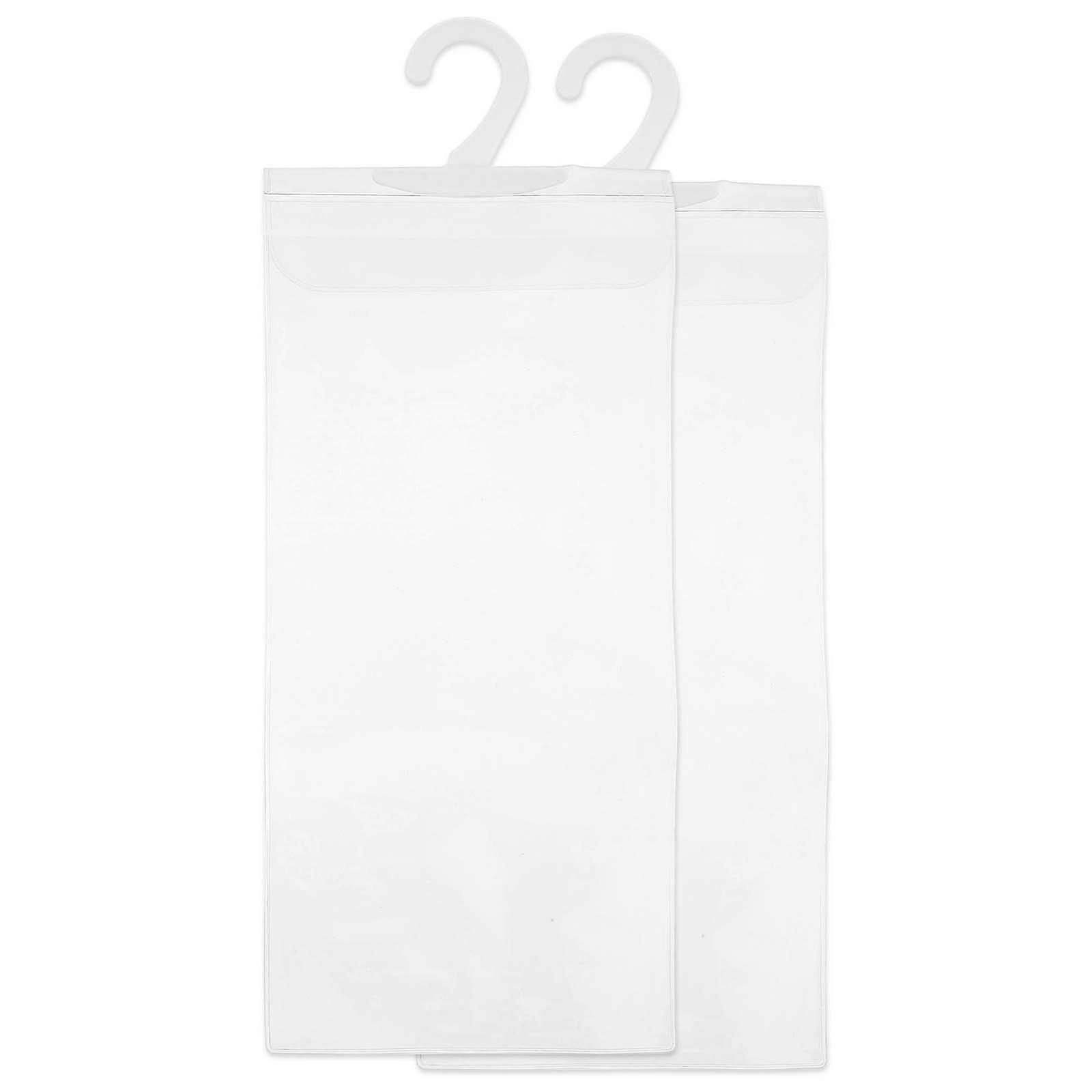 Transparent Handicap Placard Holder for Hook Design – 2 Pack – Universal Parking Permit Storage Bag for Easy Access and Visibility