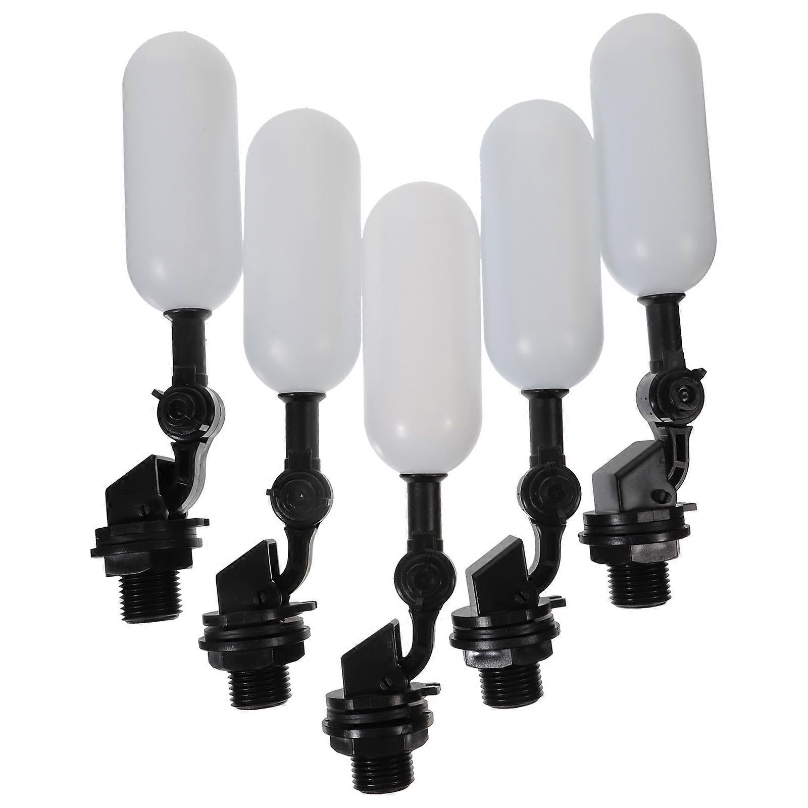 Float Valve Mini Auto Refill Ball Valve for Humidifier 5Pcs White