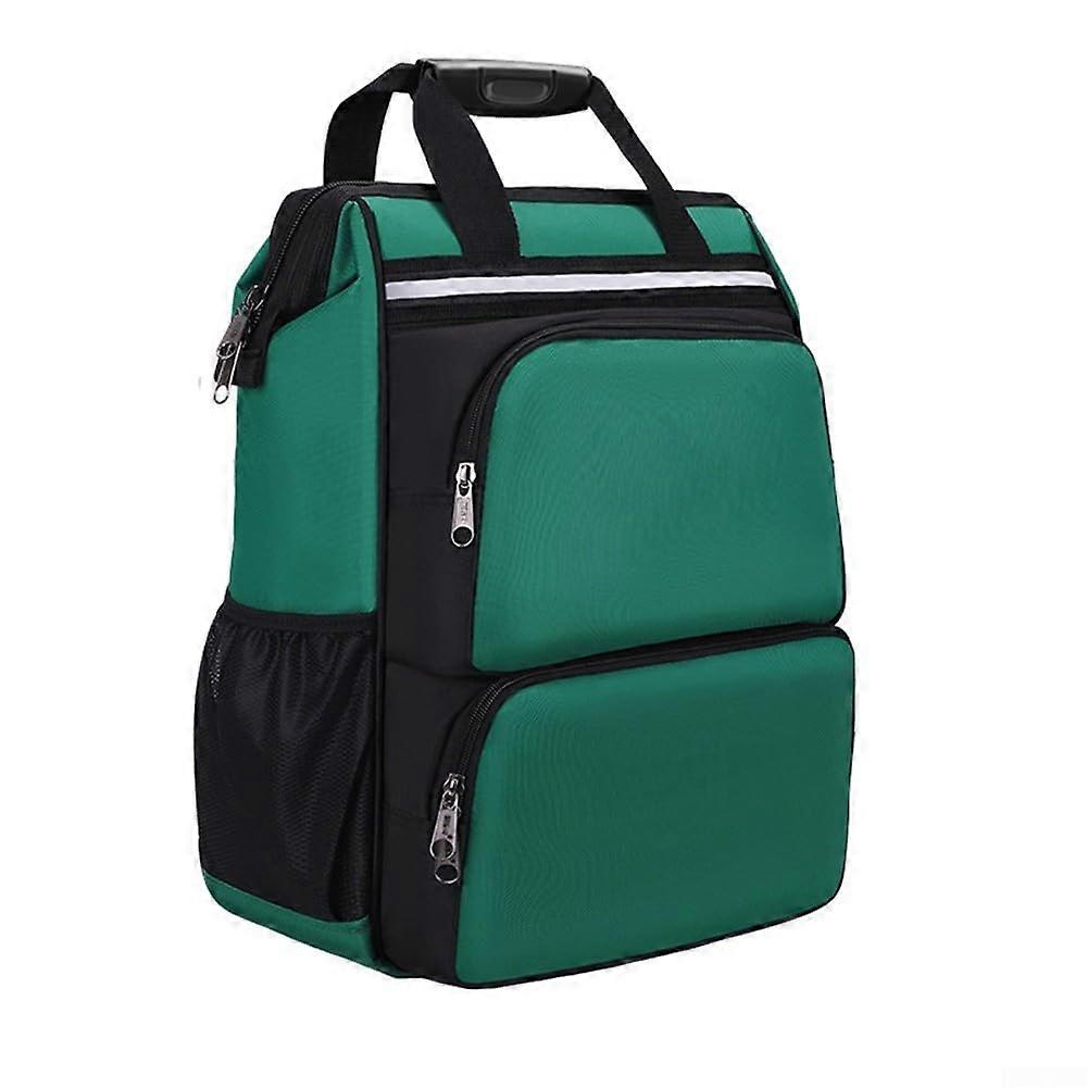 WerkzeugRucksack, Oxford fabric, organizer with multiple pockets for electricians, , workshop equipment (small)