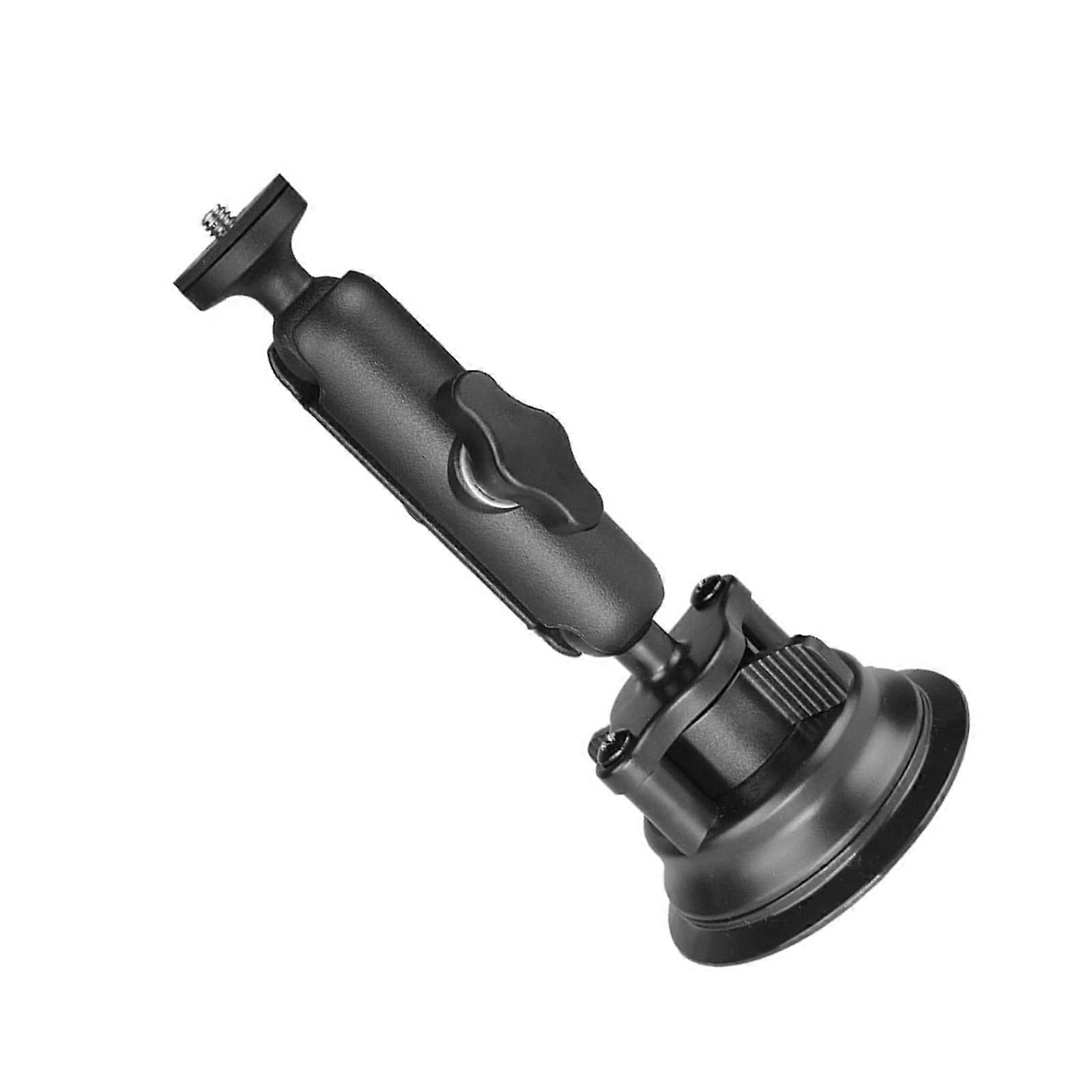 Windshield Suction Cup Mount High Stability Dual-Head For Action Cameras On Smooth Surfaces, Compatible Camera Mount