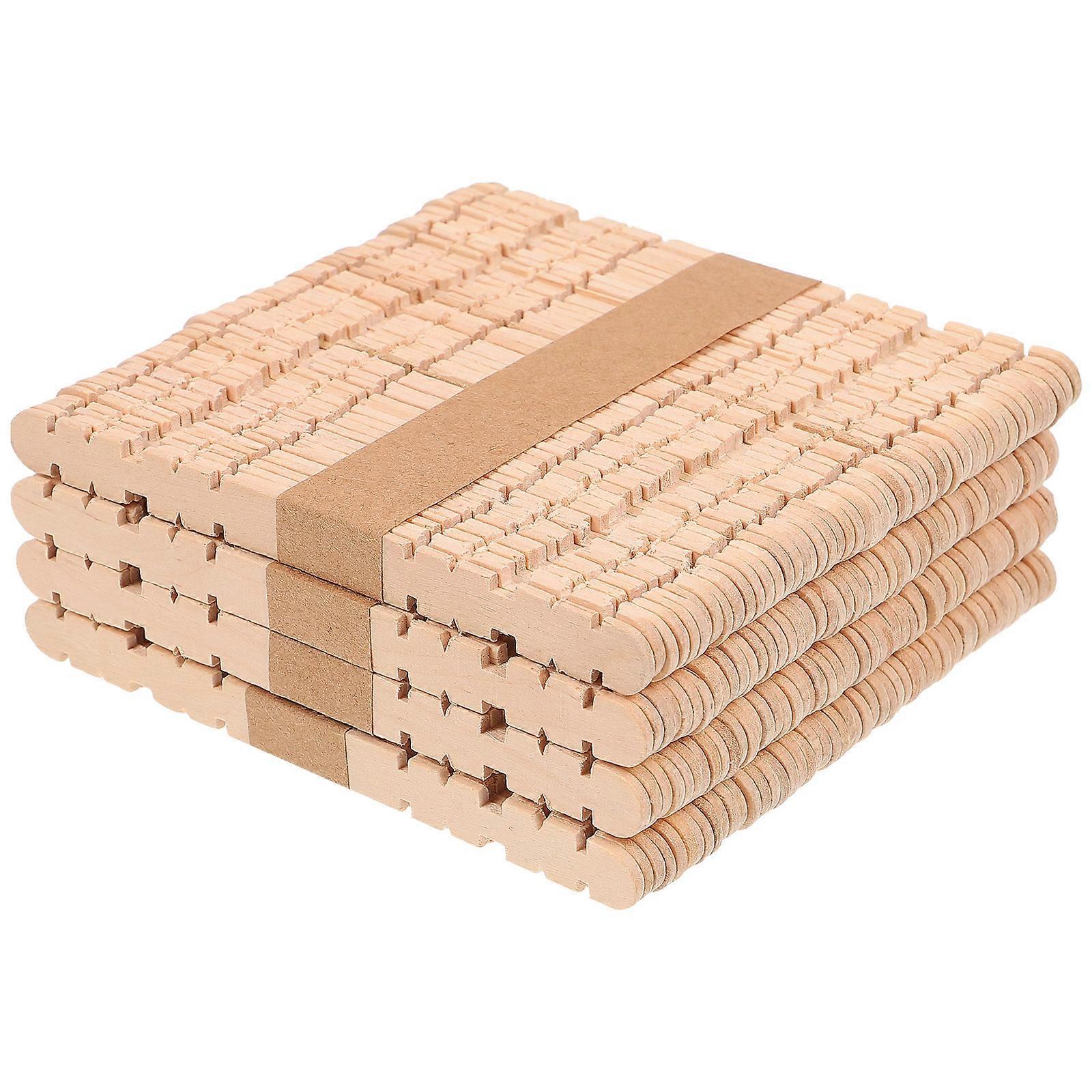 DIY Handmade Wooden Building Model Materials for Creative Projects 200Pcs