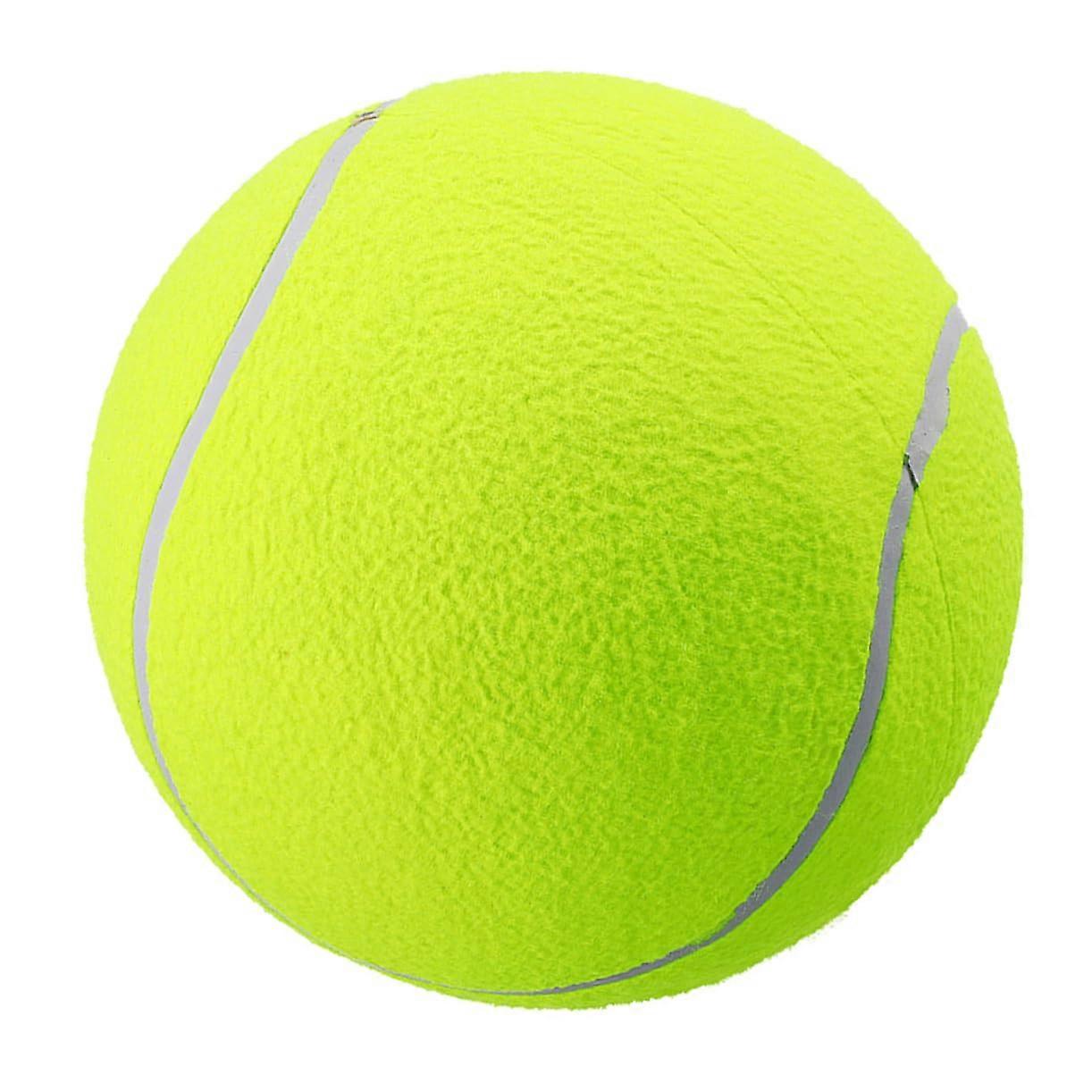 Giant Tennis Ball Dog Toy Large Inflatable Rubber Ball For Dogs Chew Toy Pet Toy