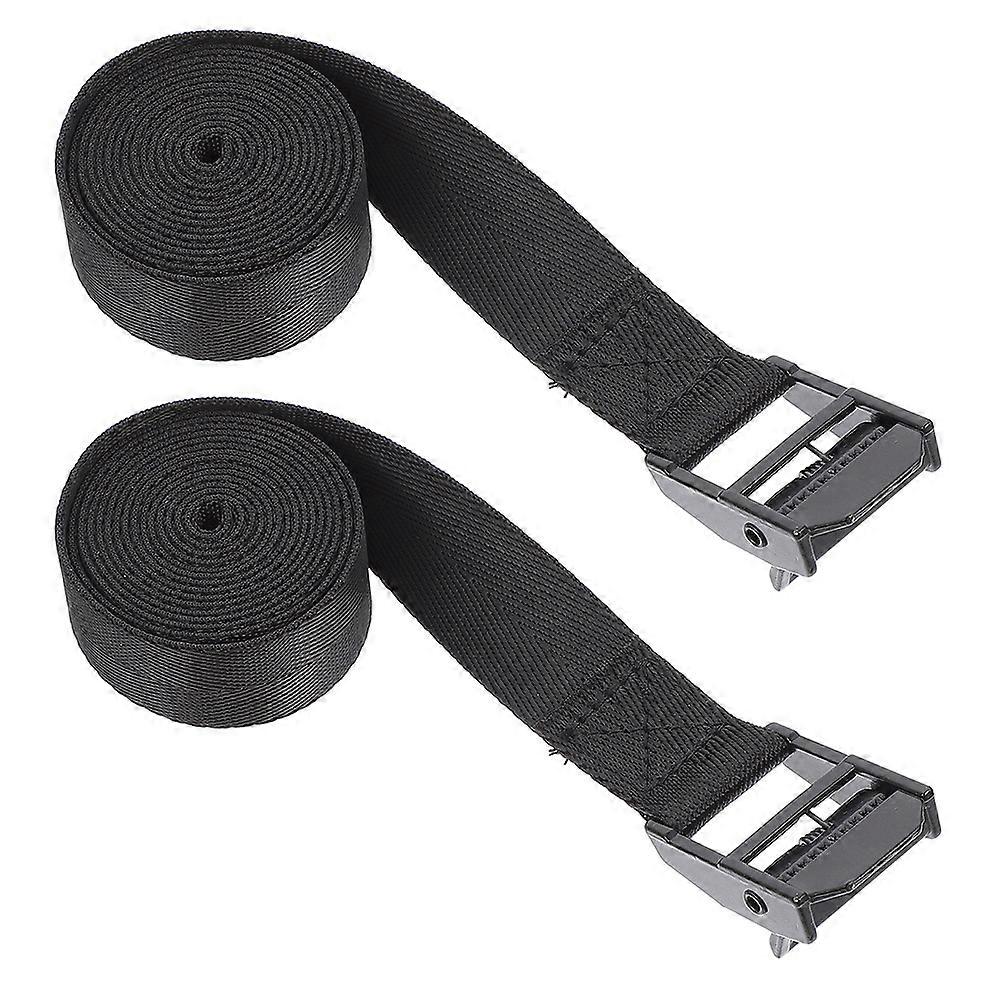 Adjustable Buckle Tie Down Straps Heavy Duty Nylon For Marine Battery .60X0.98In 2Pcs