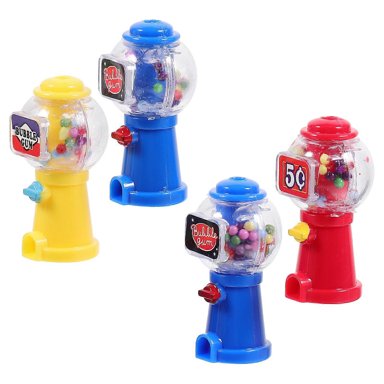 Miniature Egg Dispenser Toy for Playing Simulation 4Pcs Mini House