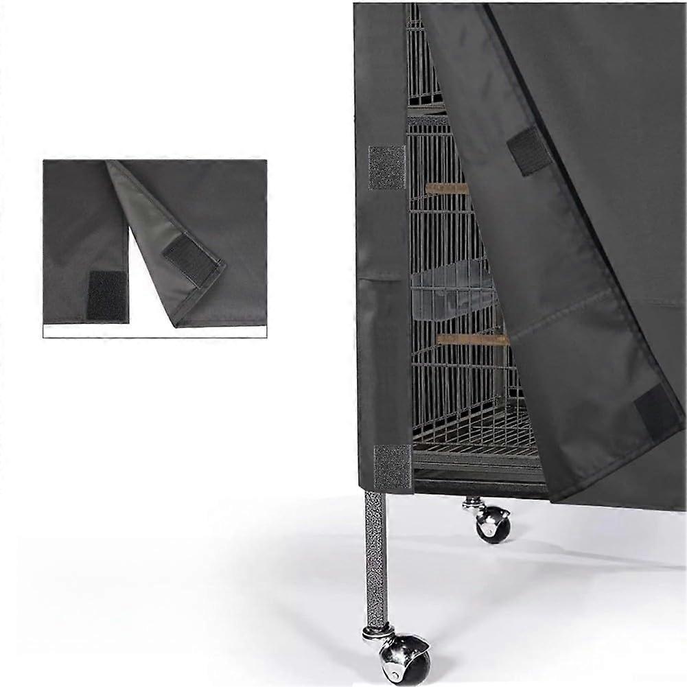 Waterproof and dustproof cover for bird cages, 210D Oxford fabric for a comfortable bird life (97 x 61 x 122 cm).