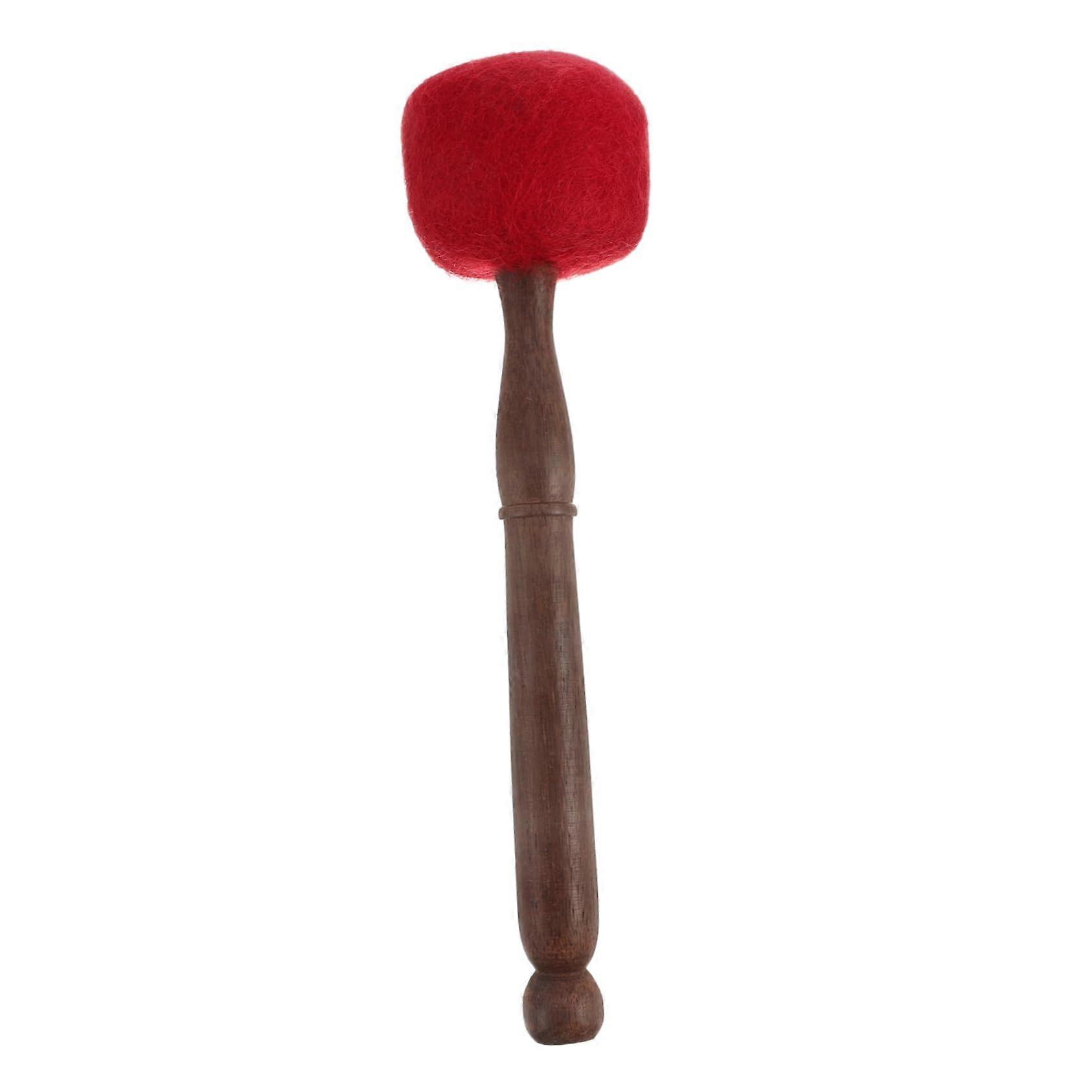 Sing Bowl Accessory Wooden Hammer Made of PU Material for Buddha Sing Bowls – Durable and Safe for Yoga and Meditation