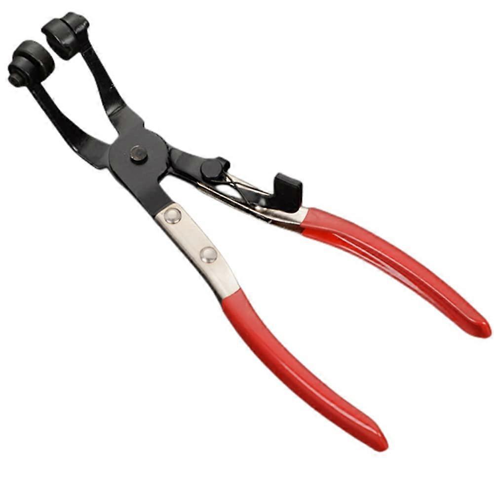 Water pipe clamp pliers, Red, Flexible clamp buckle pliers, Clamp removal tool