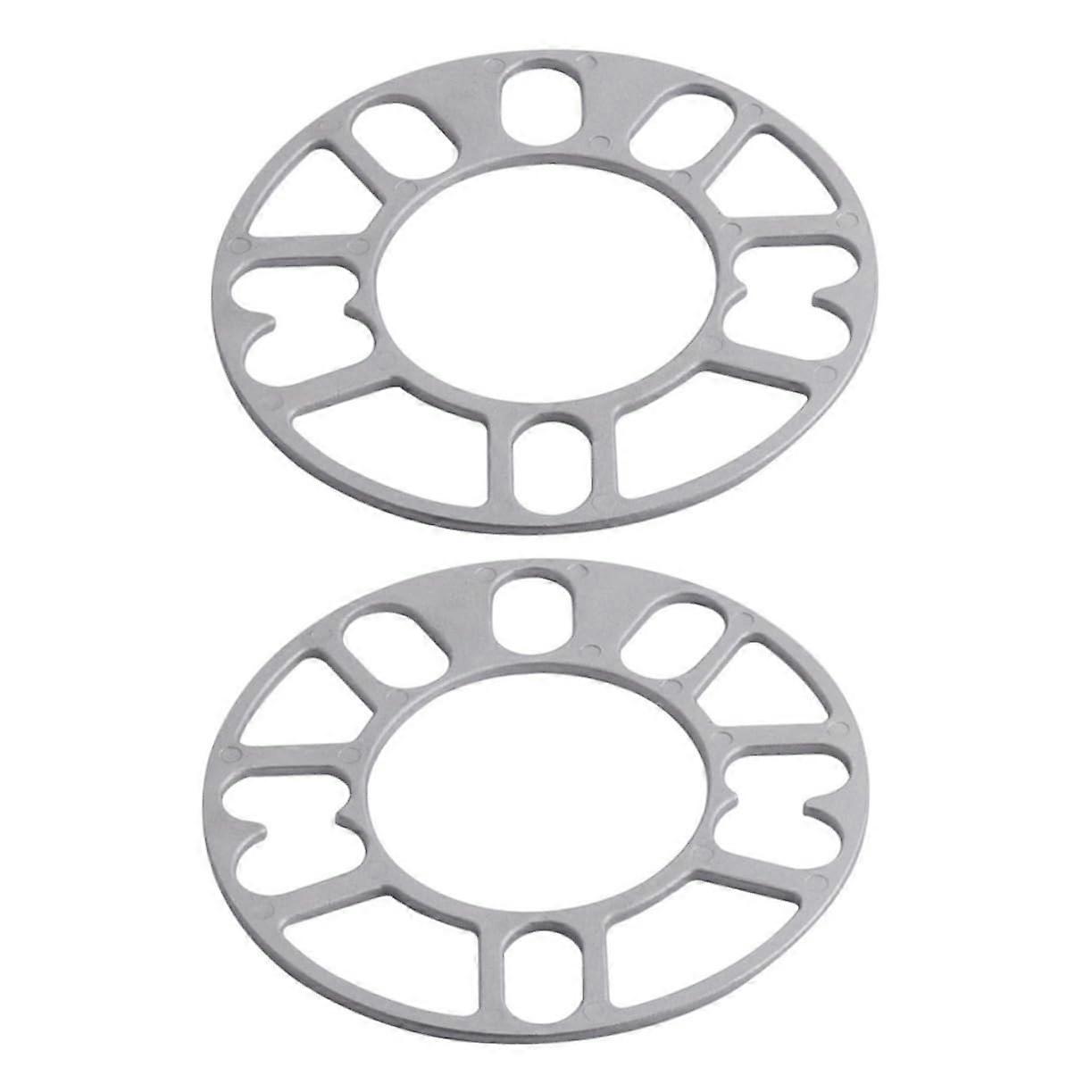 Wheel Hub Spacer 15.00X15.00X0.80CM Aluminum Alloy Track Wideners for Trucks and Vehicles 2 Pieces