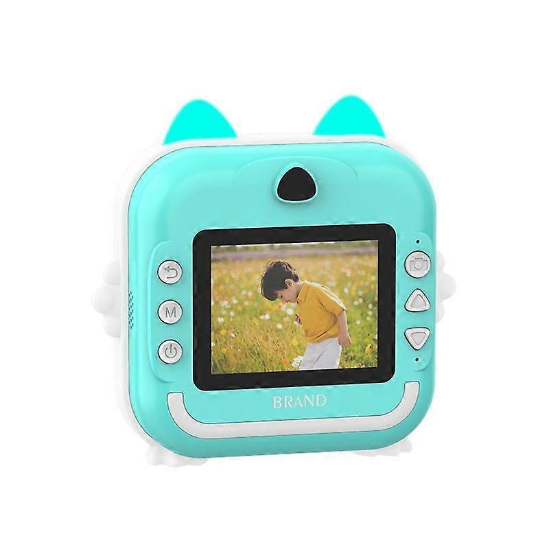 Instant Camera Mini Thermal HD Printer, Spec: 32G Blue