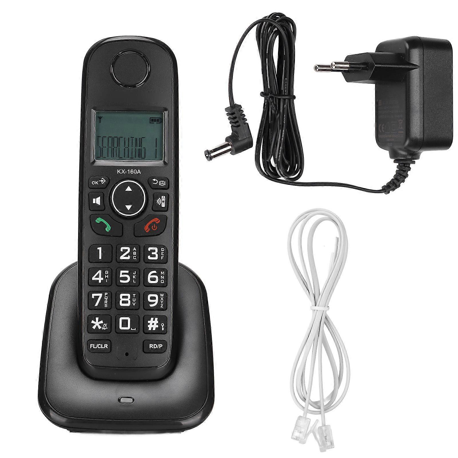 KX‑160A Cordless Phone with Caller ID and Multi-Language Support for Home & Office