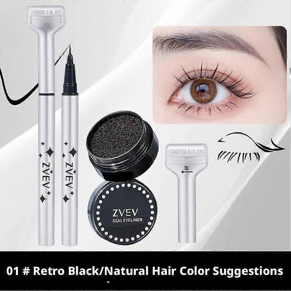 Eyelash Stamp Under False Eyelashes Easy