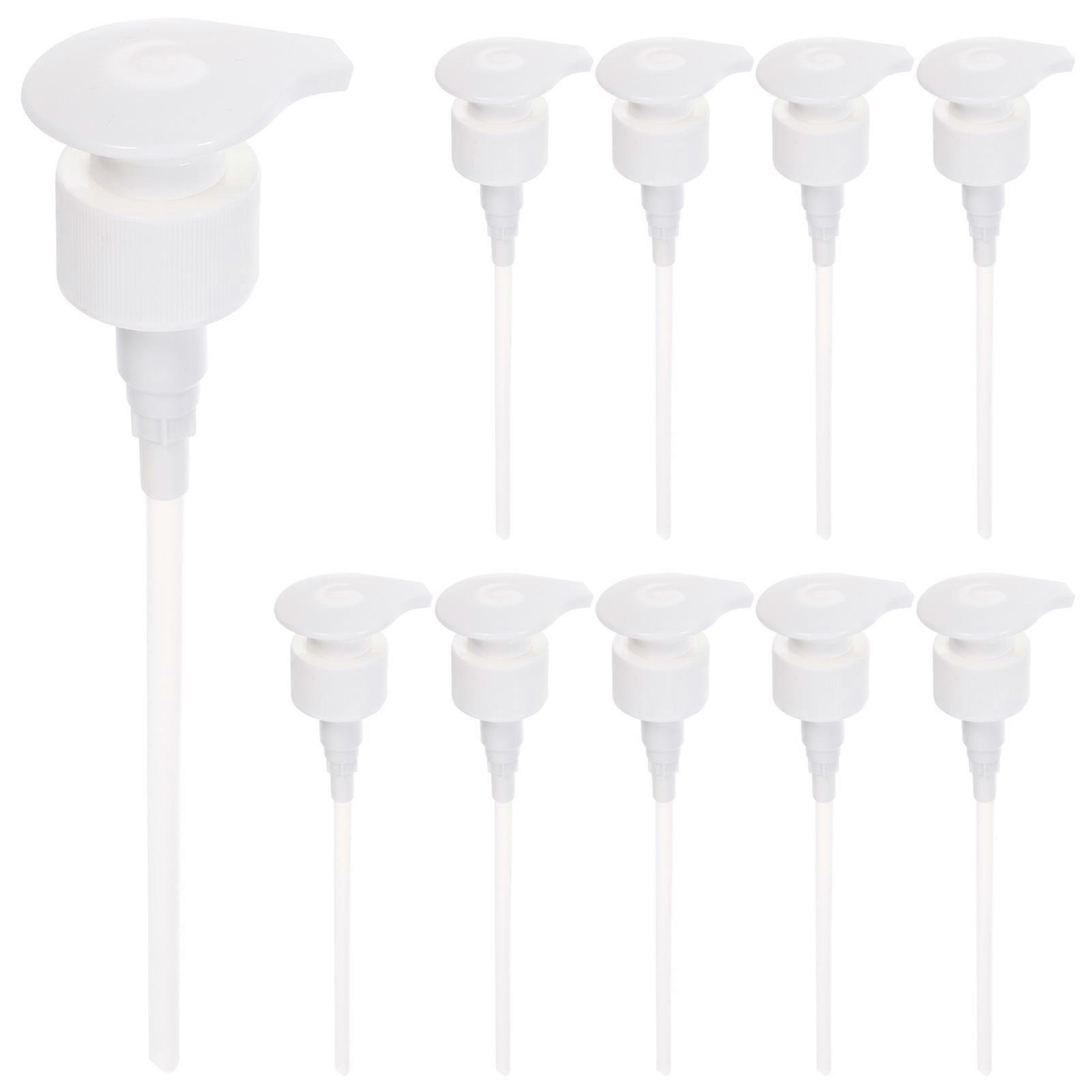 Universal Dispensing Pump Soap Dispenser Pump Head For Home Use 21.4X4.9cm Refillable Use 40Set
