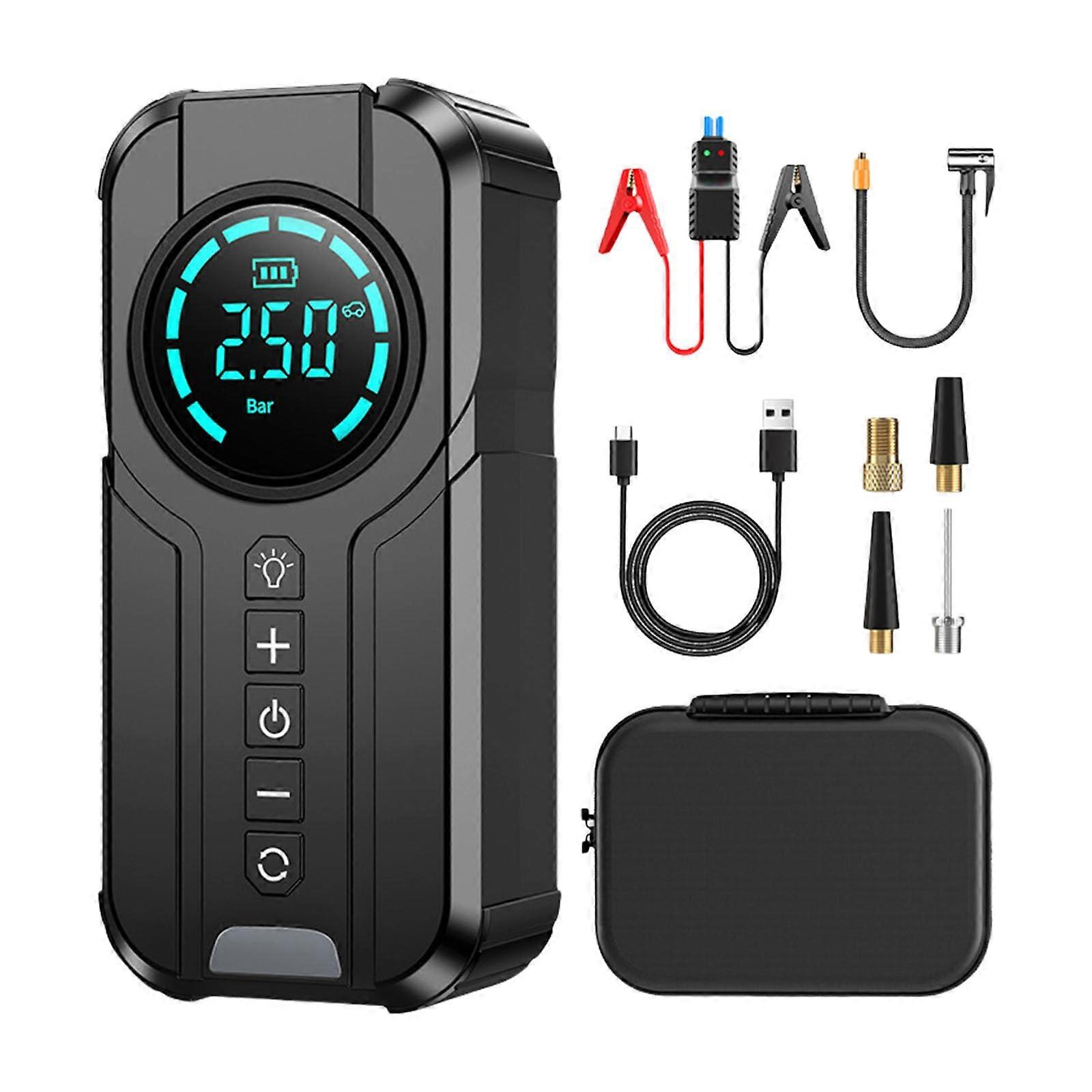 Tire Inflator Portable Air Compressor Fast Inflation Cordless Air Compressor Electric Pumps for Car Motorcycle Tire Inflator