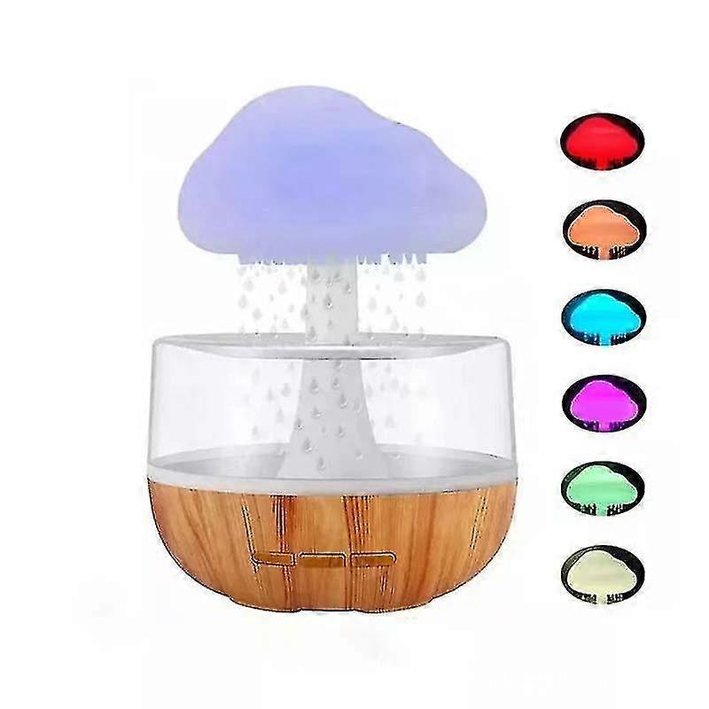Rain Cloud Humidifier Drip Diffuser with 7 Color Light - Cloud Sleep Relax for Relaxing Environment