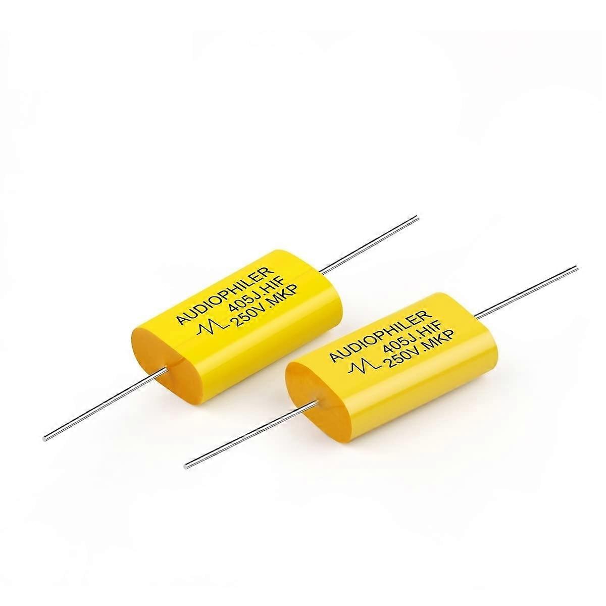 MKP Capacitor 2-Pcs 250V Metallized Polypropylene Film Coupling For HiFi Audio Frequency Division 1.0-4.0uF