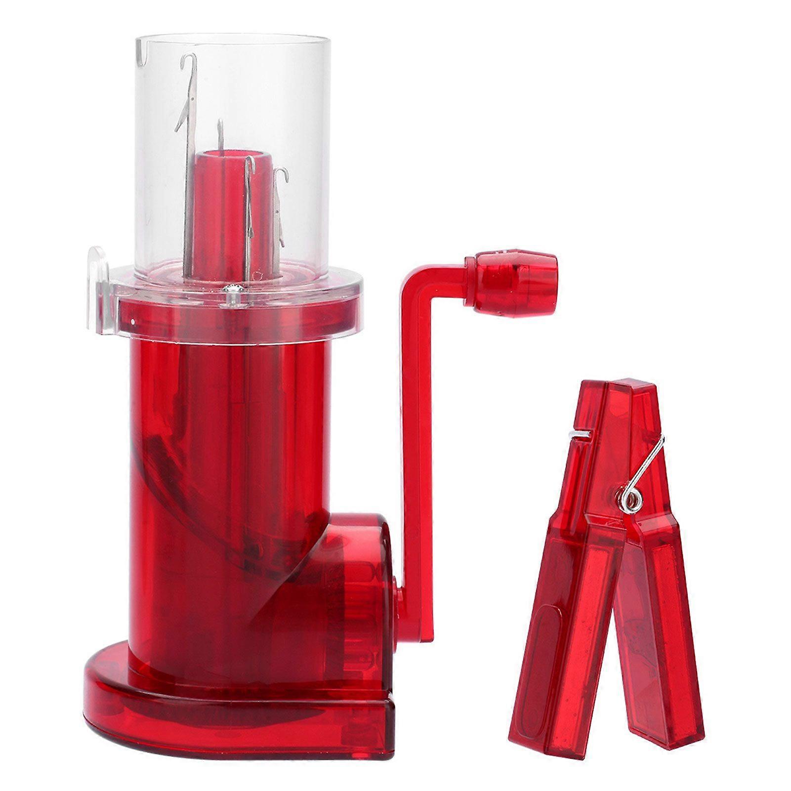 DIY Hand Knitting Mill Mini Knitting Machine Spool Knitter Hand Crank Yarn Wool Winder Tool Kit