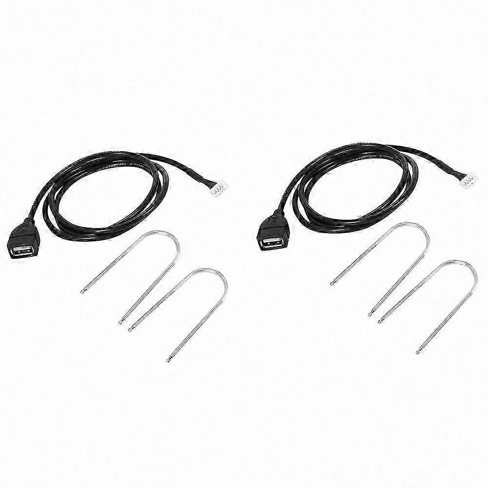 2X Radio USB Cable Line with Radio Removal Tools for 207 307 308 407 for C2 C3 C4 RD43 RD45