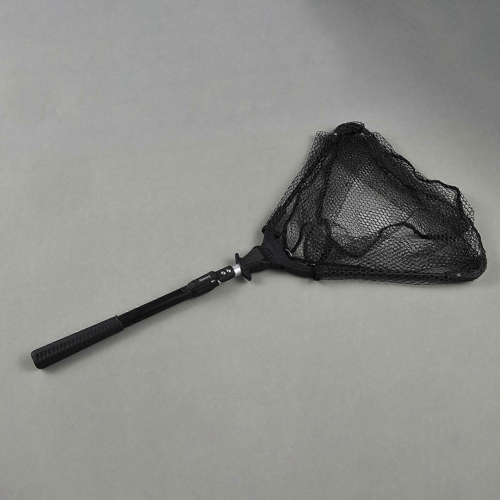 Folding Fishing Net Telescoping Landing Net Aluminum Alloy Collapsible Fishing Net for Freshwater Saltwater