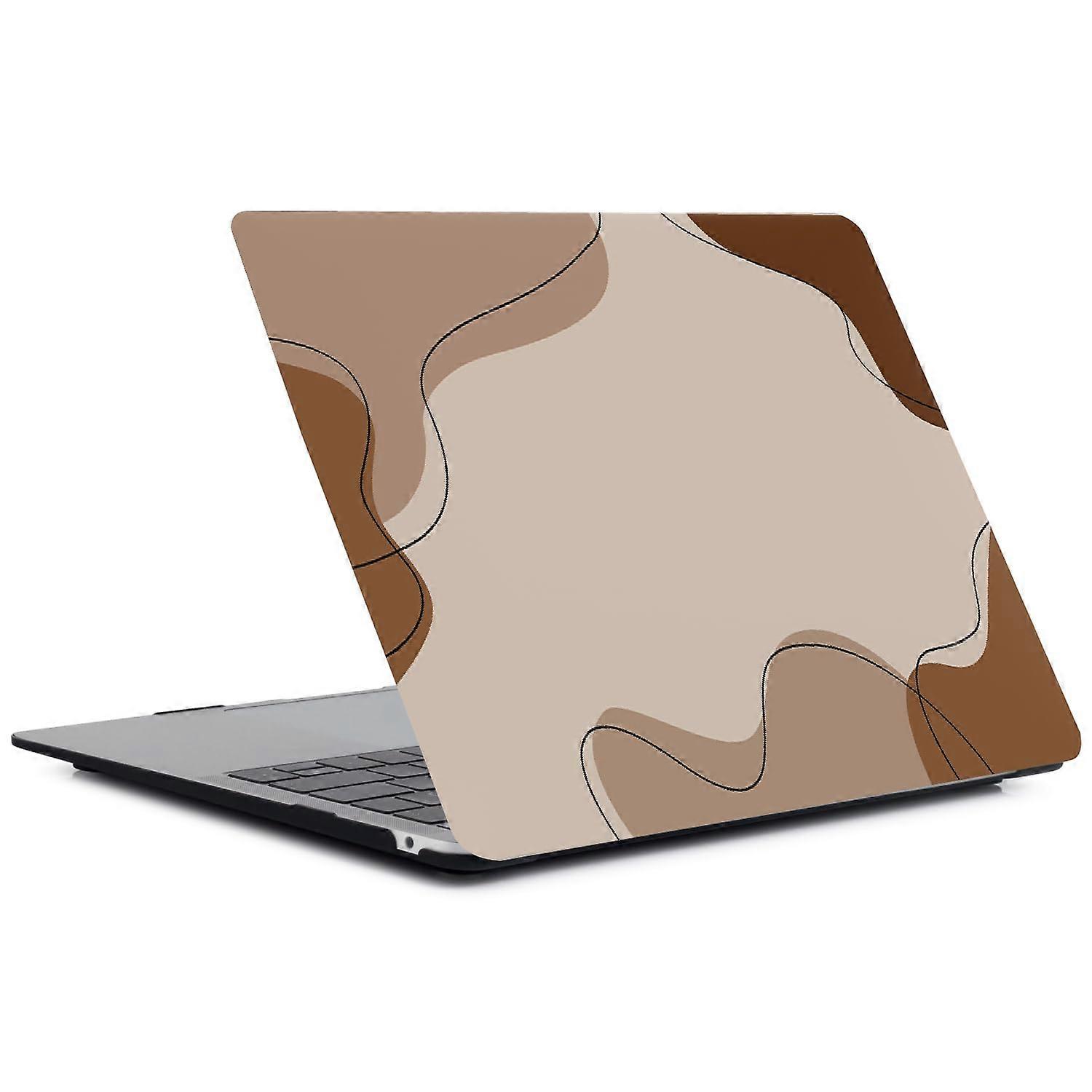 Shell Hard Plastic Case for MacBook Pro 15' 20162019 A1990/A1707, Chocolate